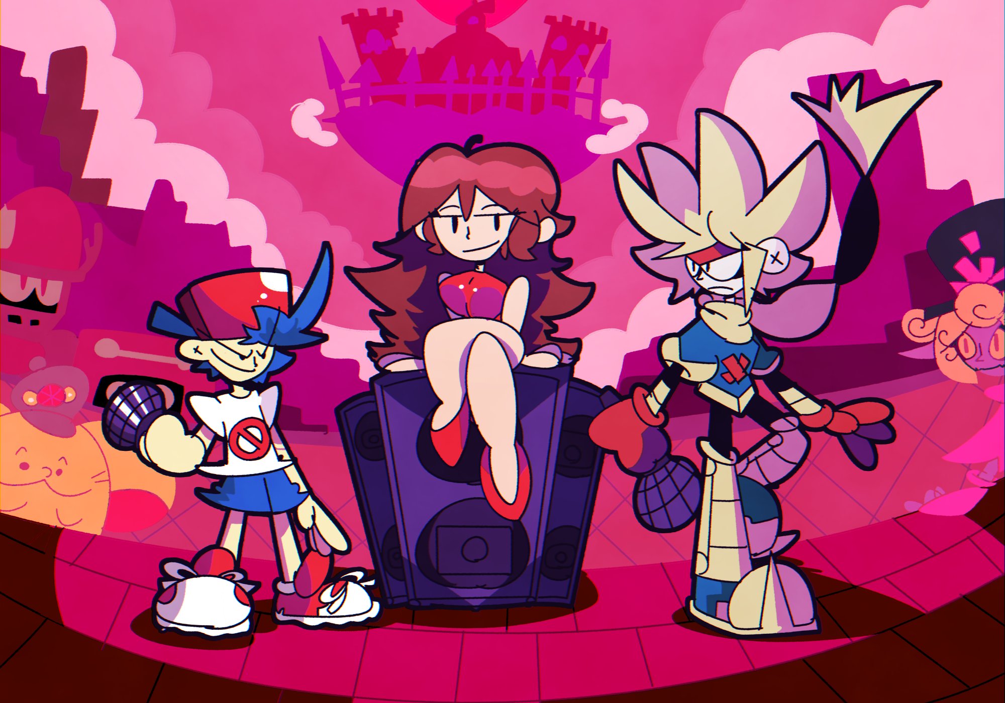 Friday Night Funkin' HD Wallpapers Wallpaper Cave