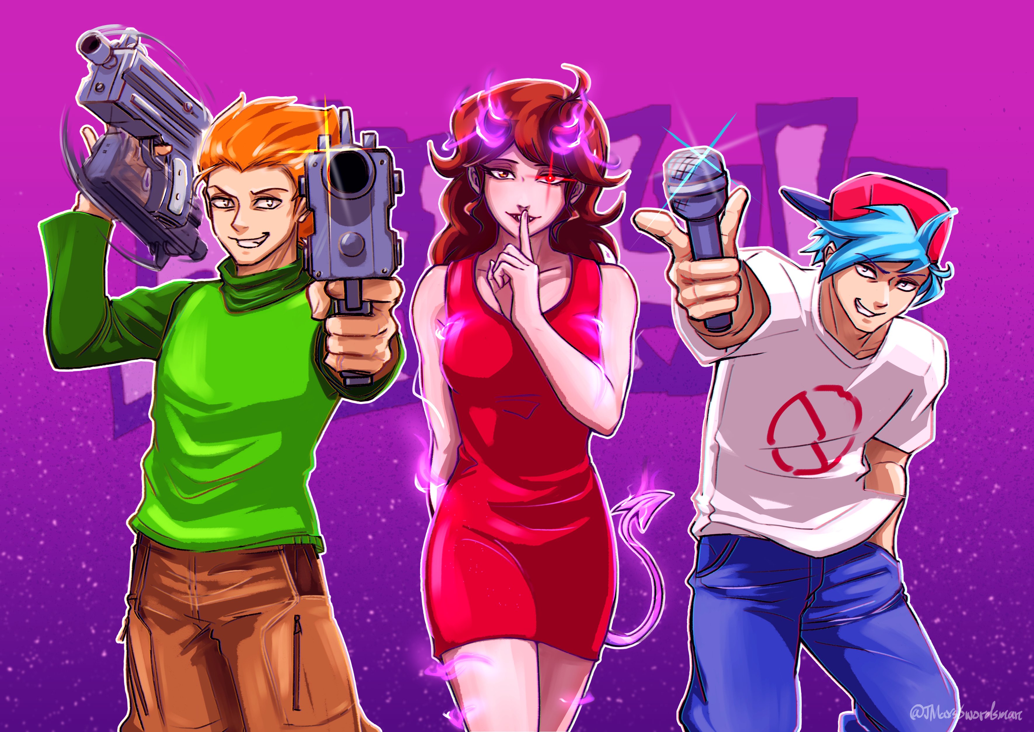 Friday Night Funkin' HD Wallpapers Wallpaper Cave