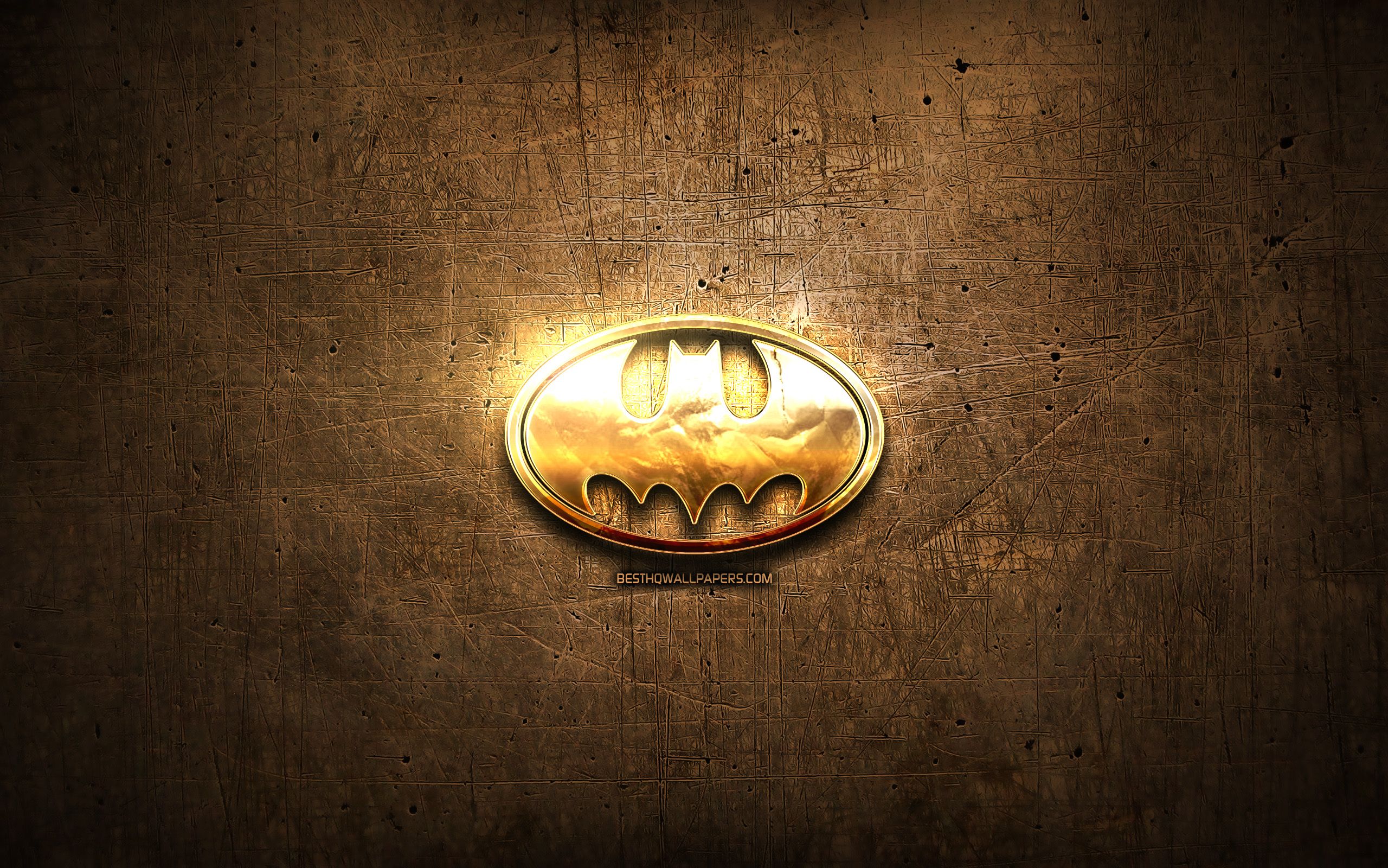 Gold Batman Wallpapers Wallpaper Cave