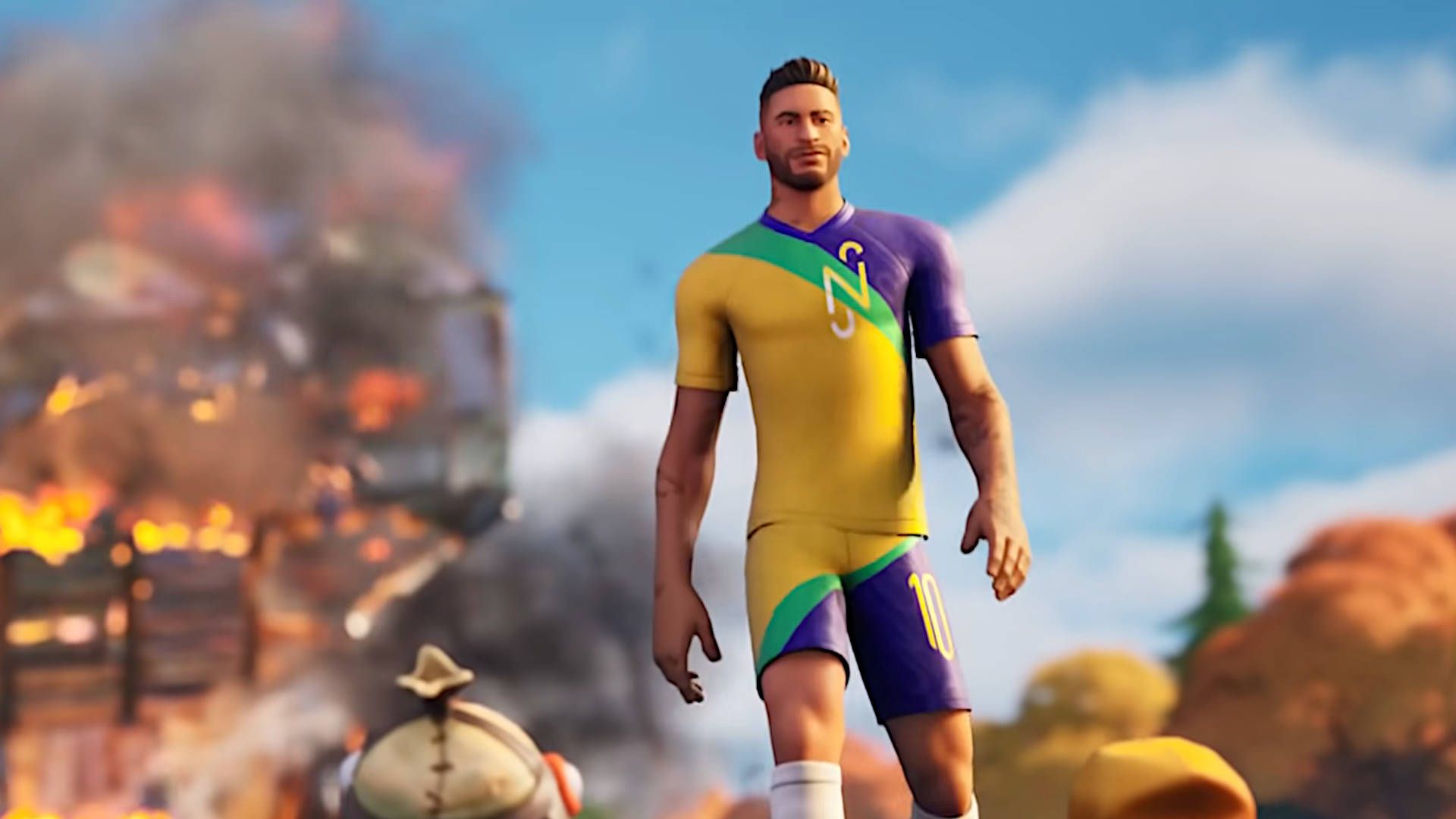 Neymar Jr Fortnite Wallpapers Wallpaper Cave