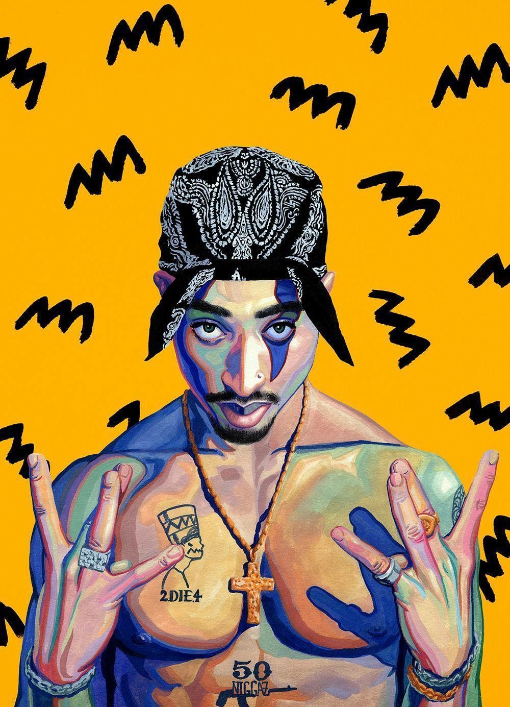2Pac Supreme Wallpapers Wallpaper Cave