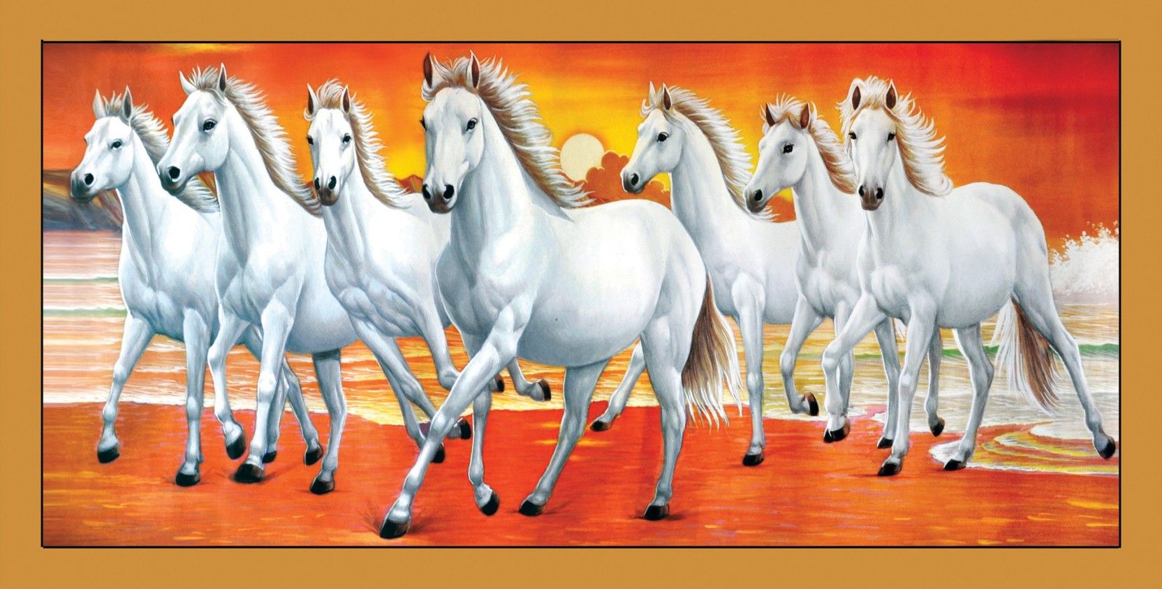 Top 138+ 7 white horse hd wallpapers 1920x1080