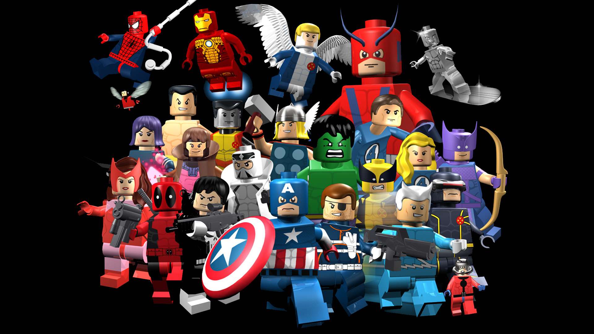 Lego Marvel Avengers Wallpapers Wallpaper Cave