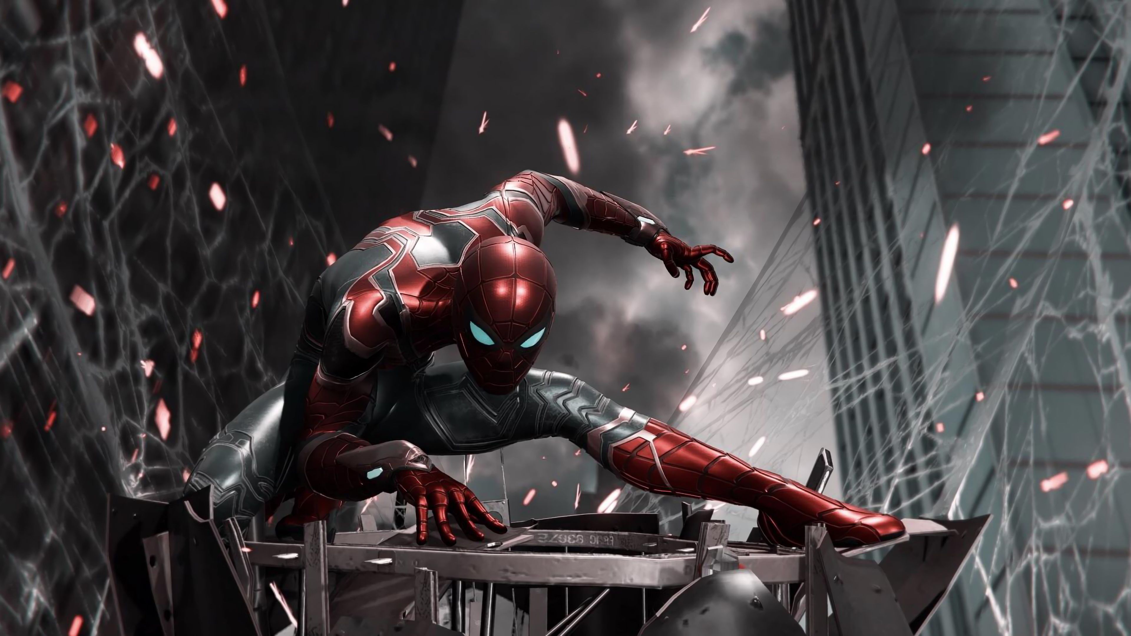 Iron SpiderMan 4k Wallpapers Wallpaper Cave