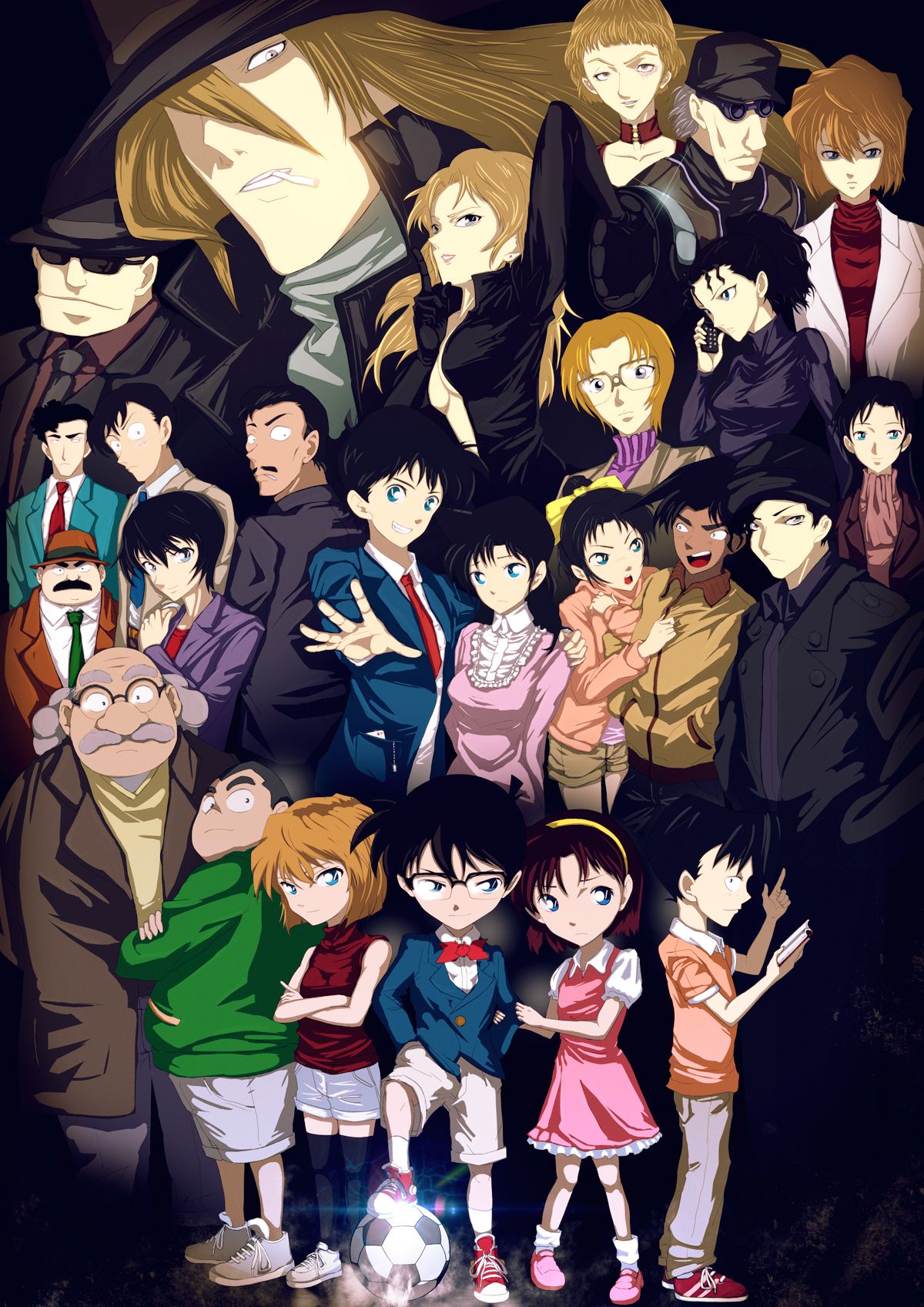 The Black Organization Wallpapers Wallpaper Cave