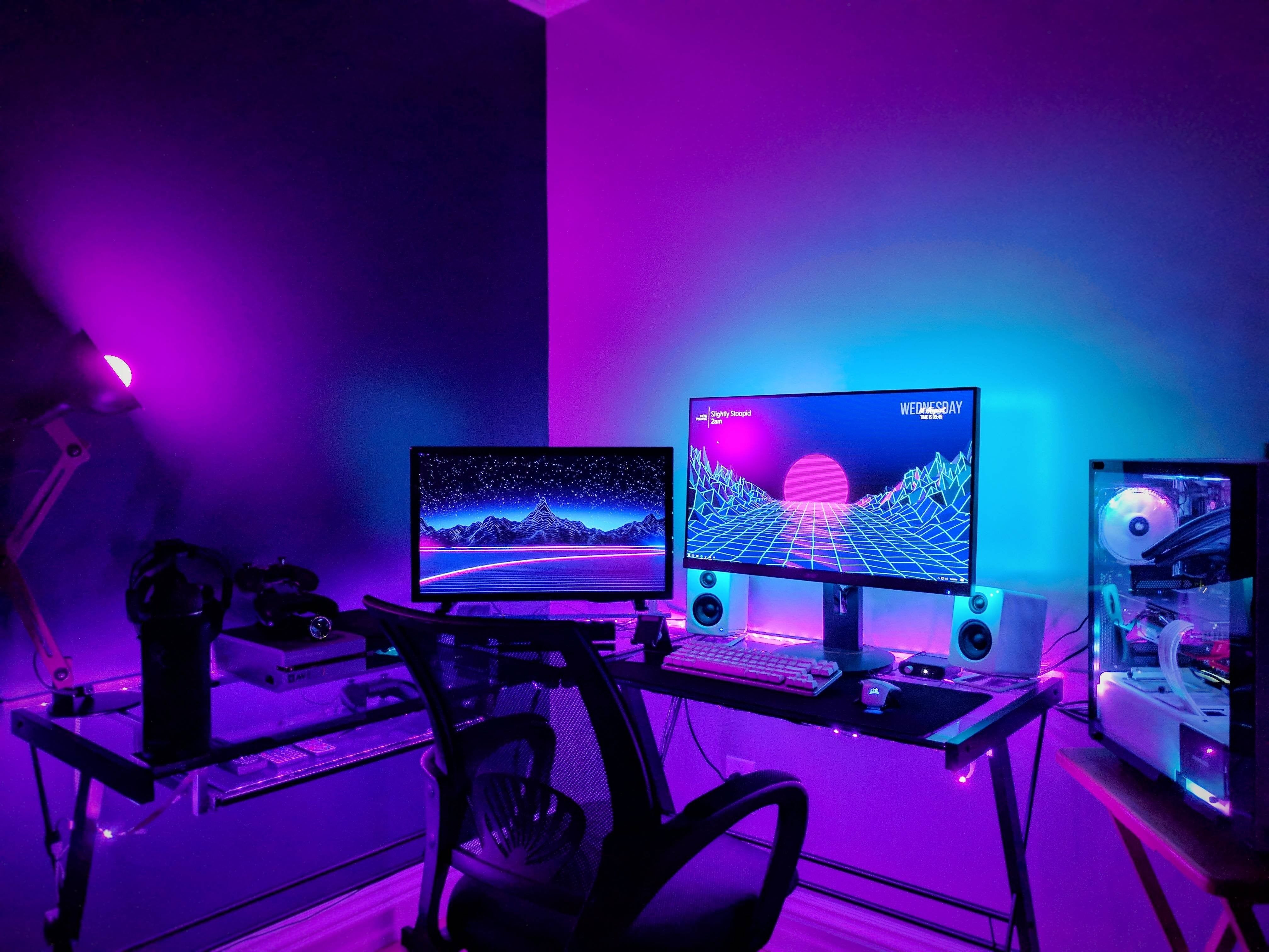 Setup Gamer Wallpapers Wallpaper Cave