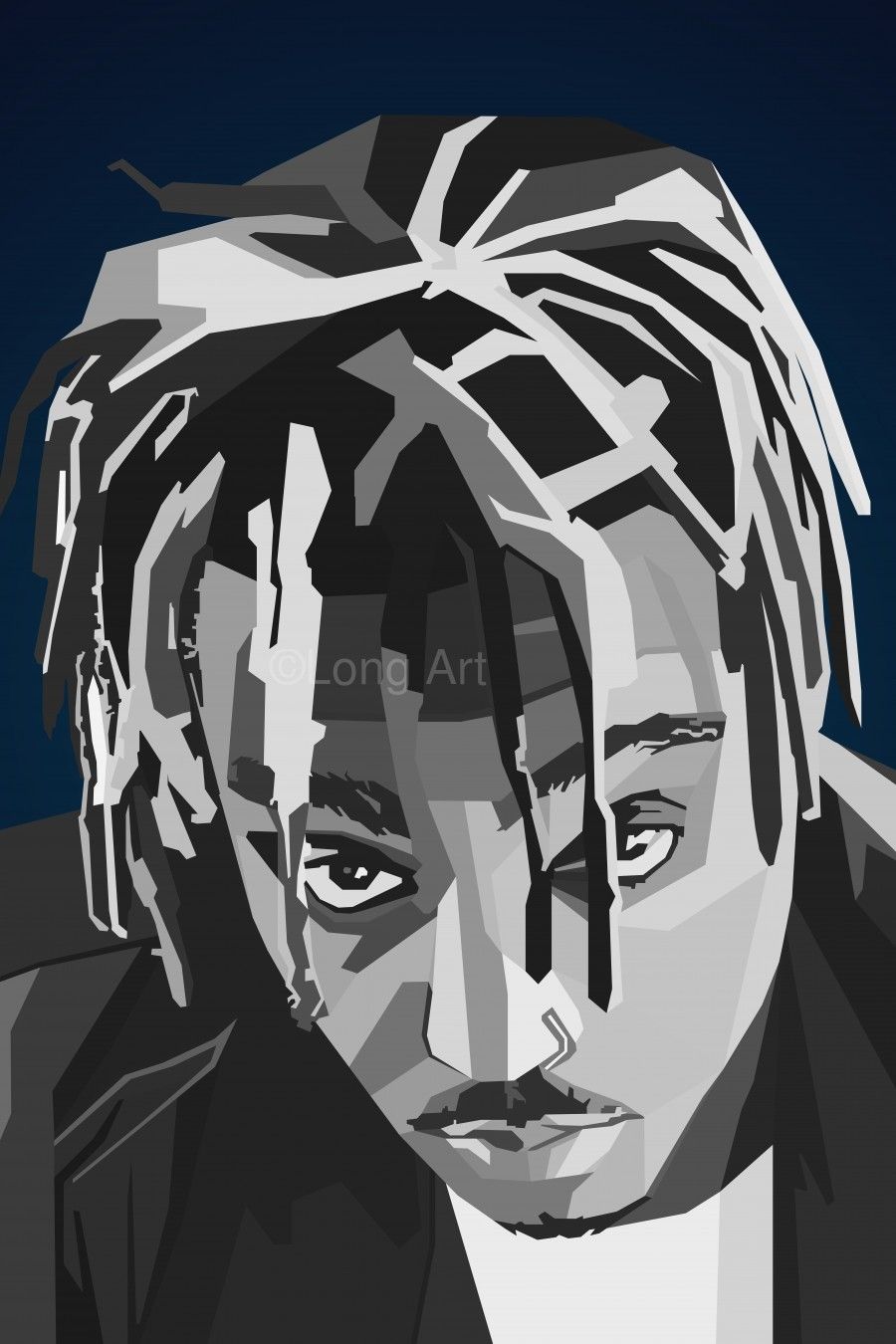 Juice Wrld Black And White Wallpapers Wallpaper Cave