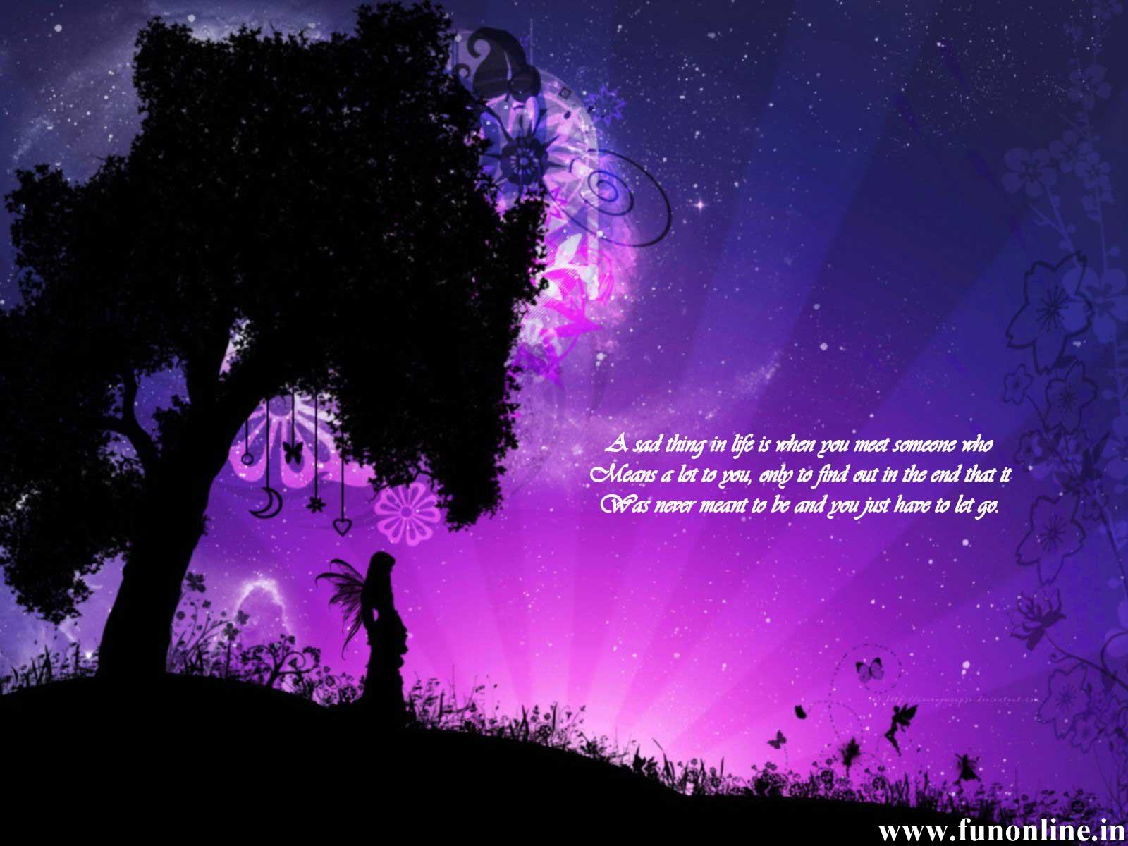 Sad Purple Wallpapers Wallpaper Cave