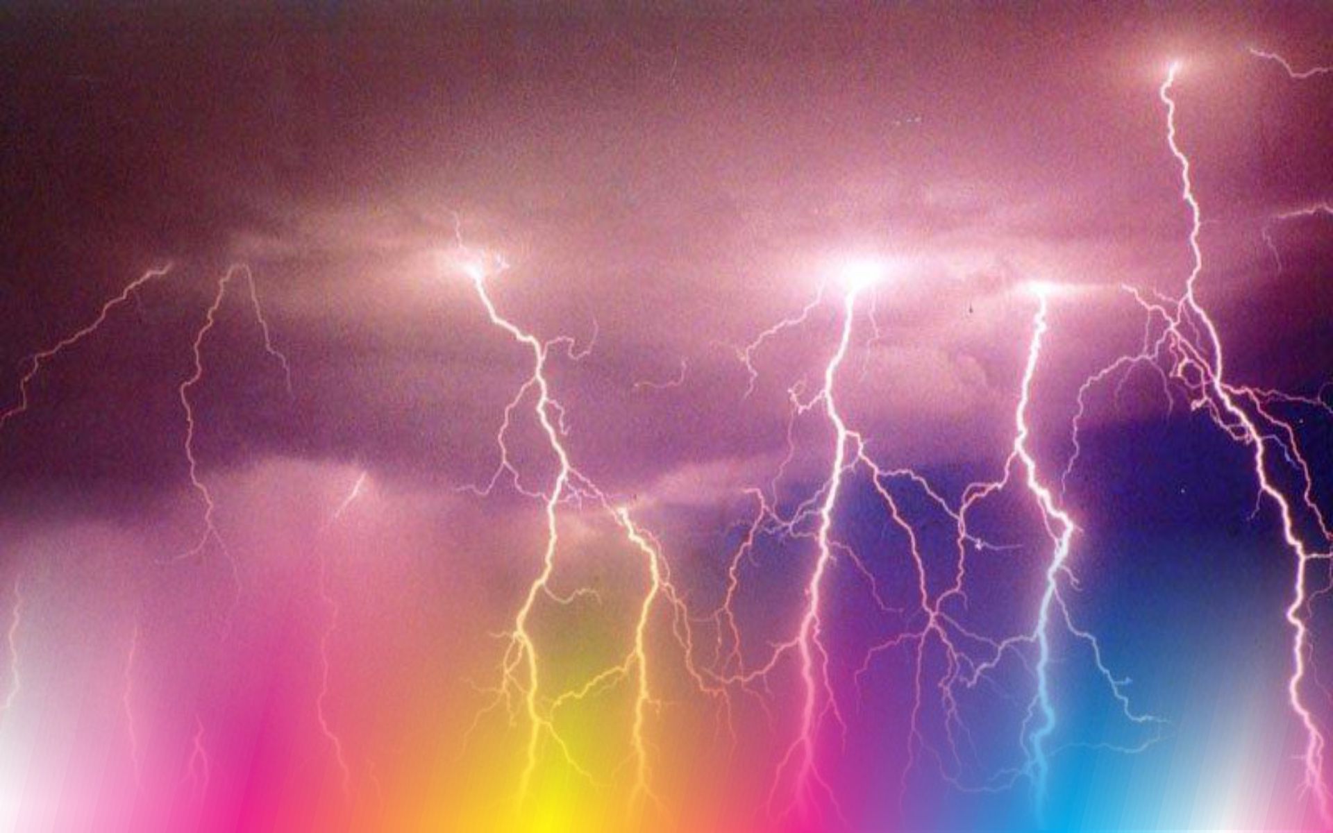 Pink Lightning Wallpapers Wallpaper Cave