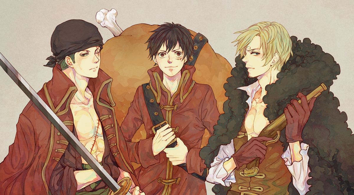 Anime Trio Wallpapers Wallpaper Cave