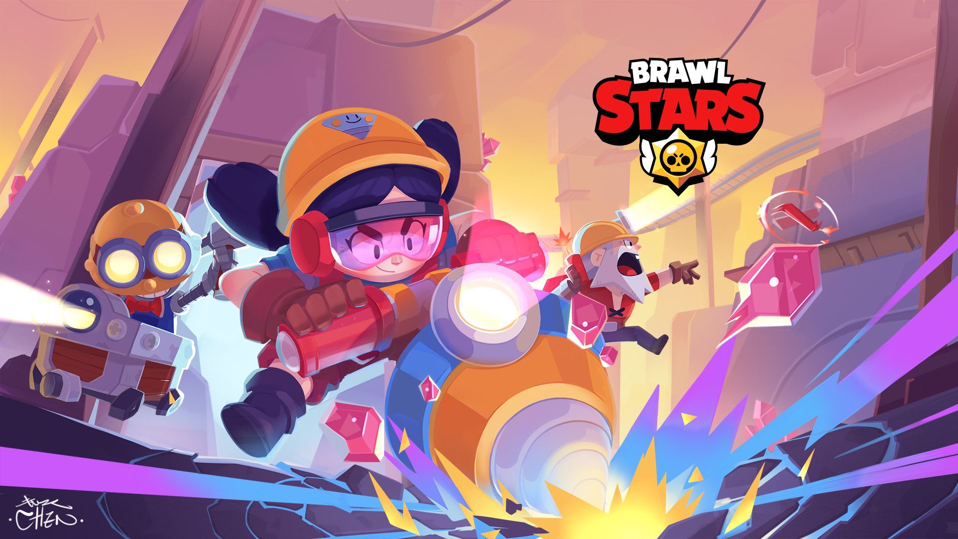 Brawl Stars Loading Screen Wallpapers Wallpaper Cave