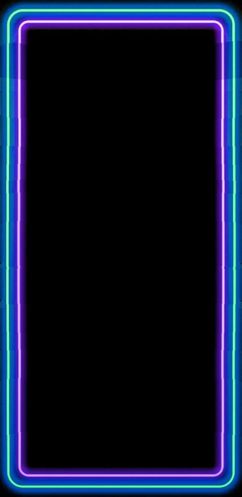 Neon Border Wallpapers Wallpaper Cave