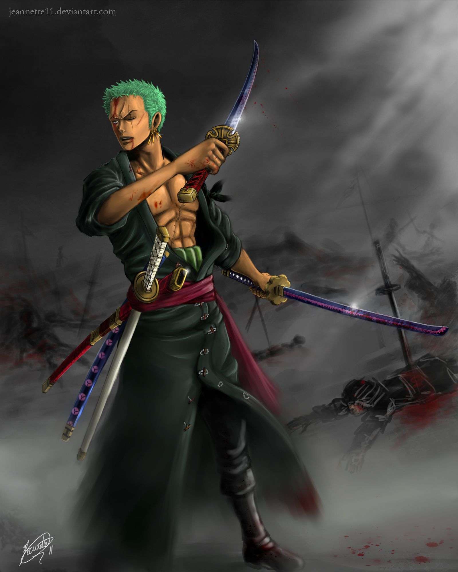 Roronoa Zoro New World Wallpapers Wallpaper Cave