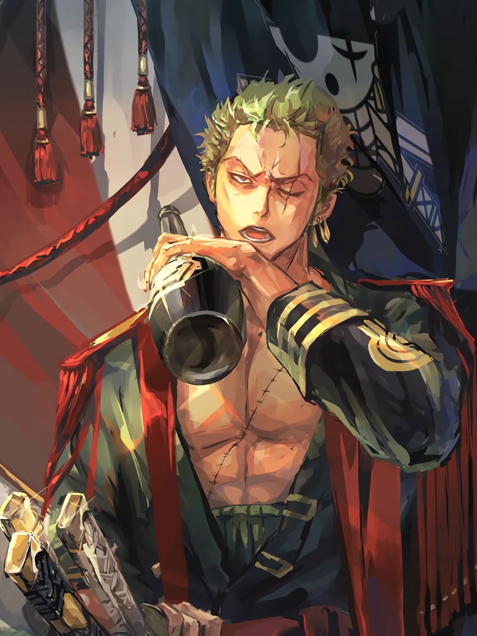Roronoa Zoro New World Wallpapers Wallpaper Cave
