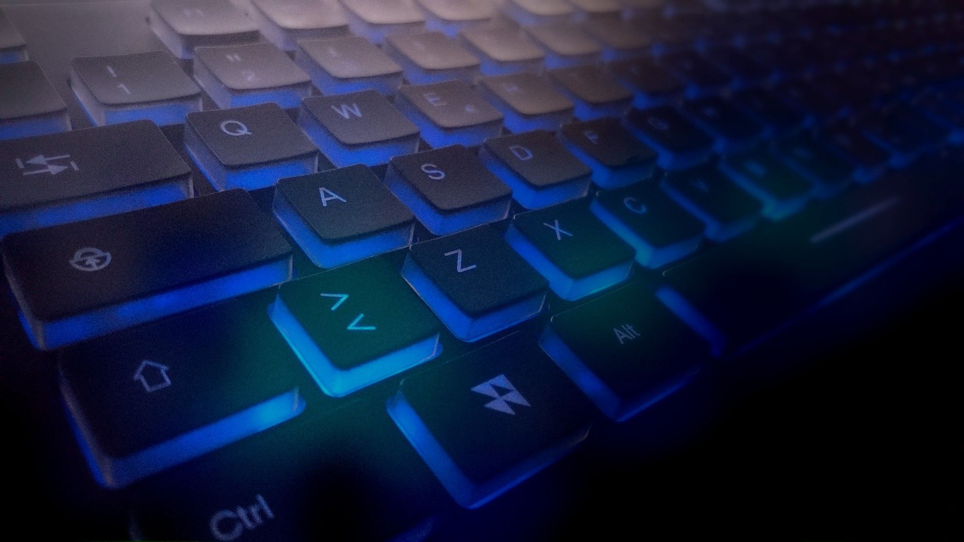 Blue Keyboard Wallpapers Wallpaper Cave