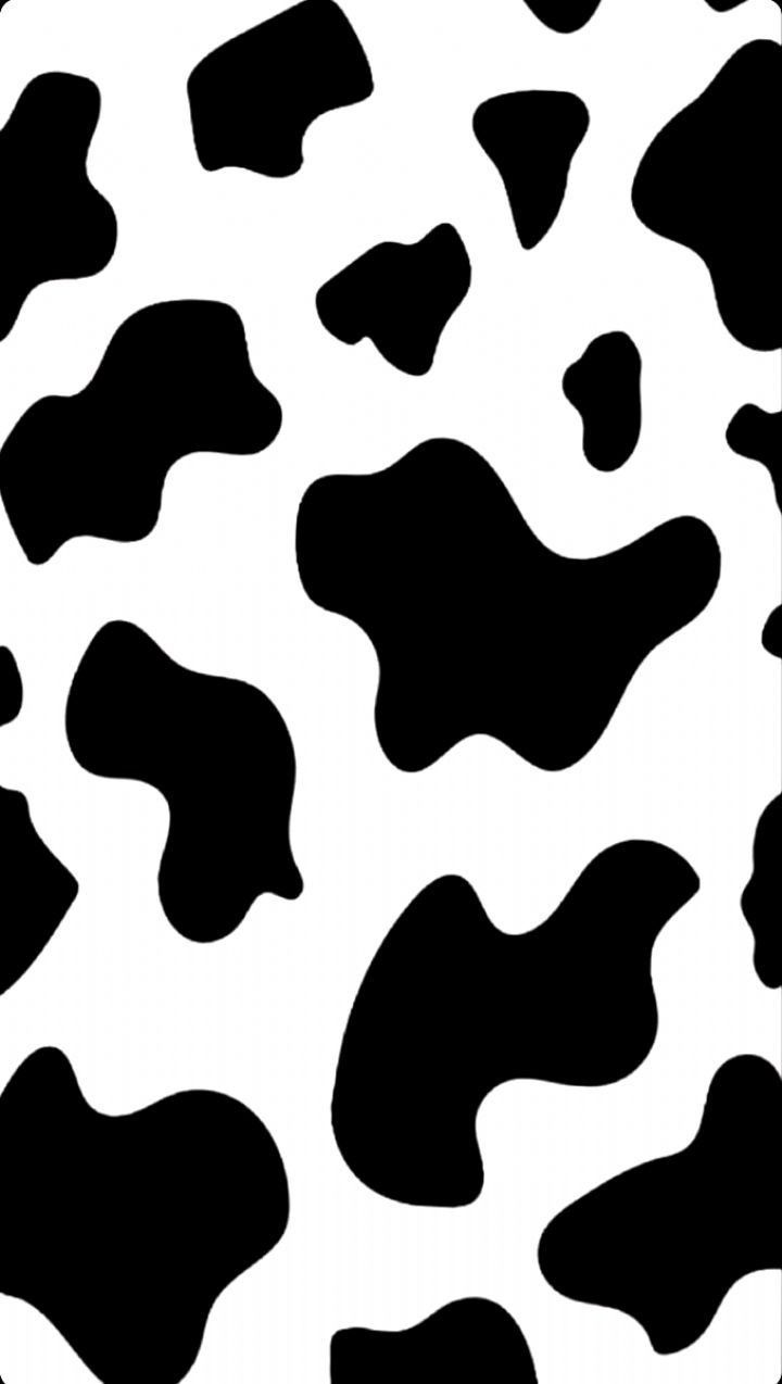 Rainbow Cow Print Wallpaper