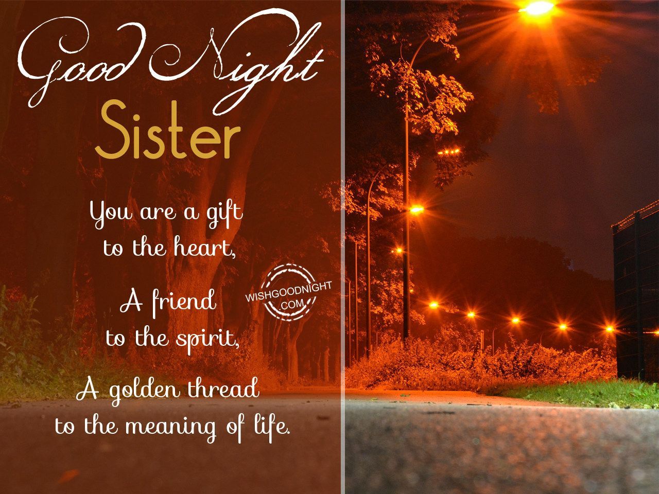 Good Night Sister Wallpapers Wallpaper Cave