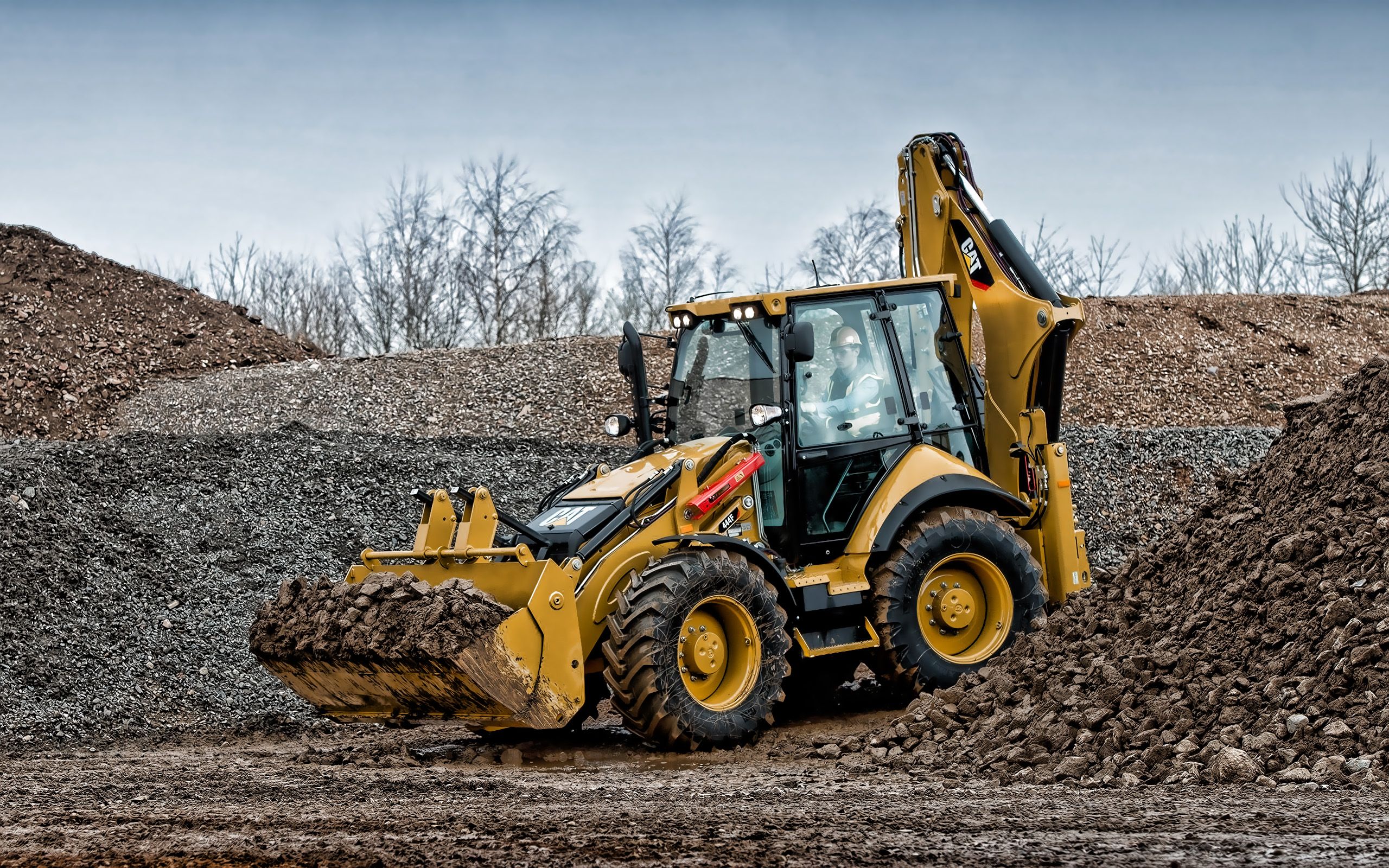 Backhoe Wallpapers Wallpaper Cave