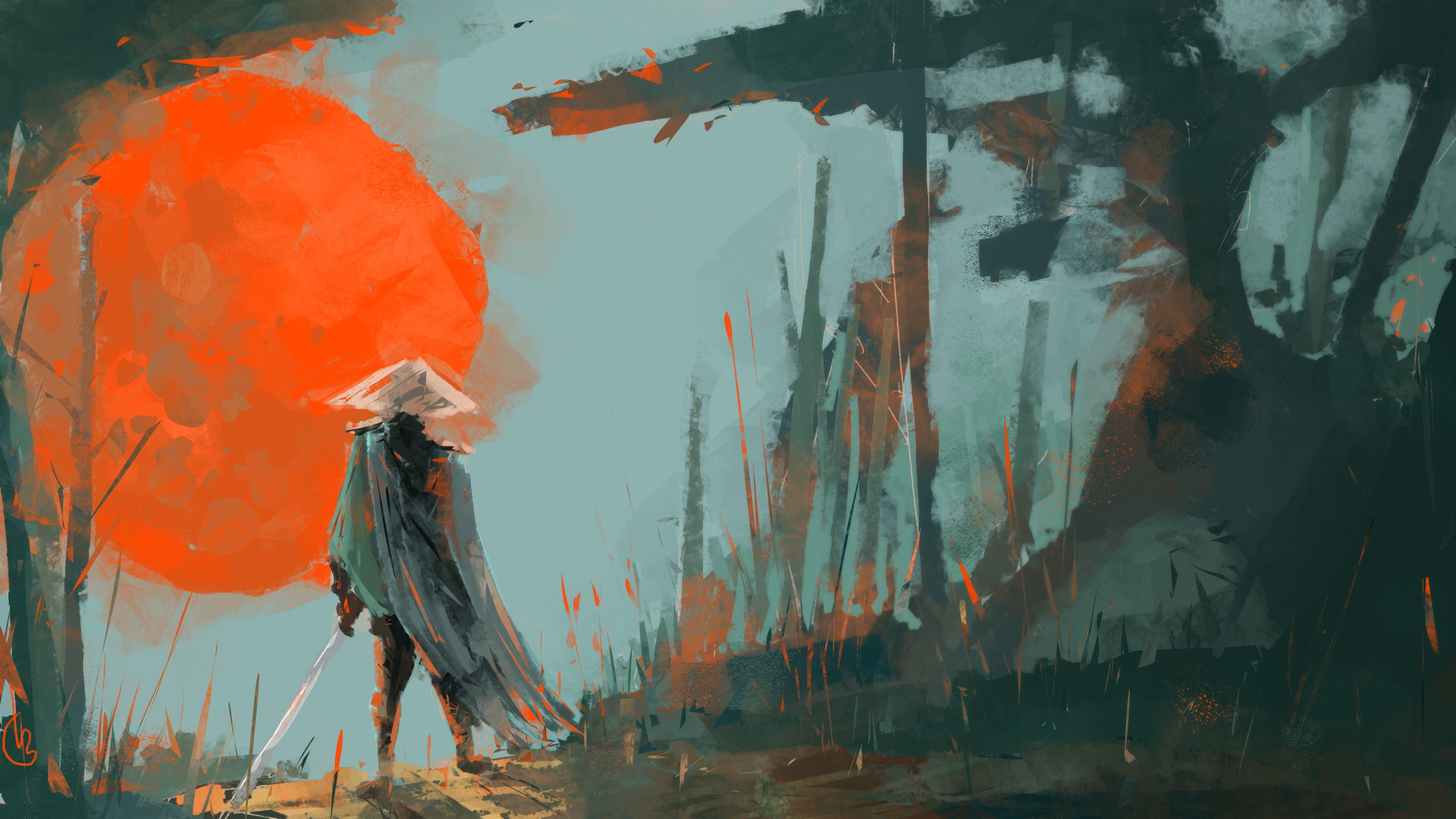 Samurai Art Wallpapers Wallpaper Cave