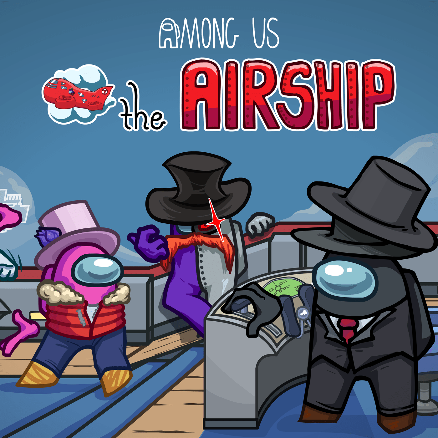New Among Us Airship Map