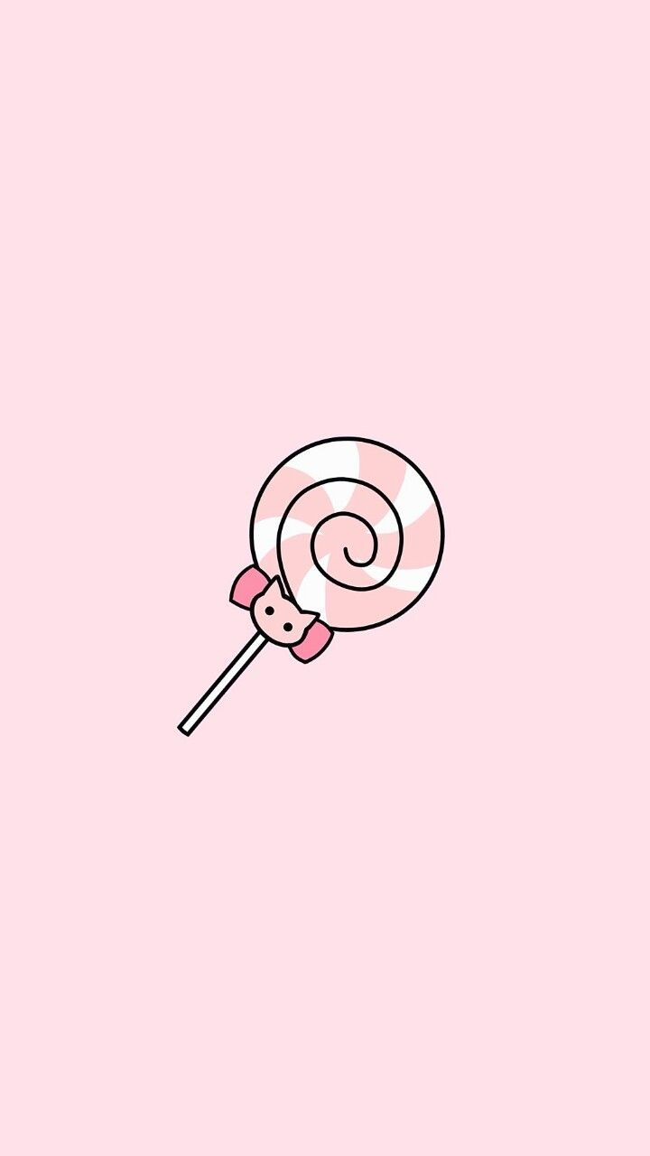 Pink Lollipop Wallpaper
