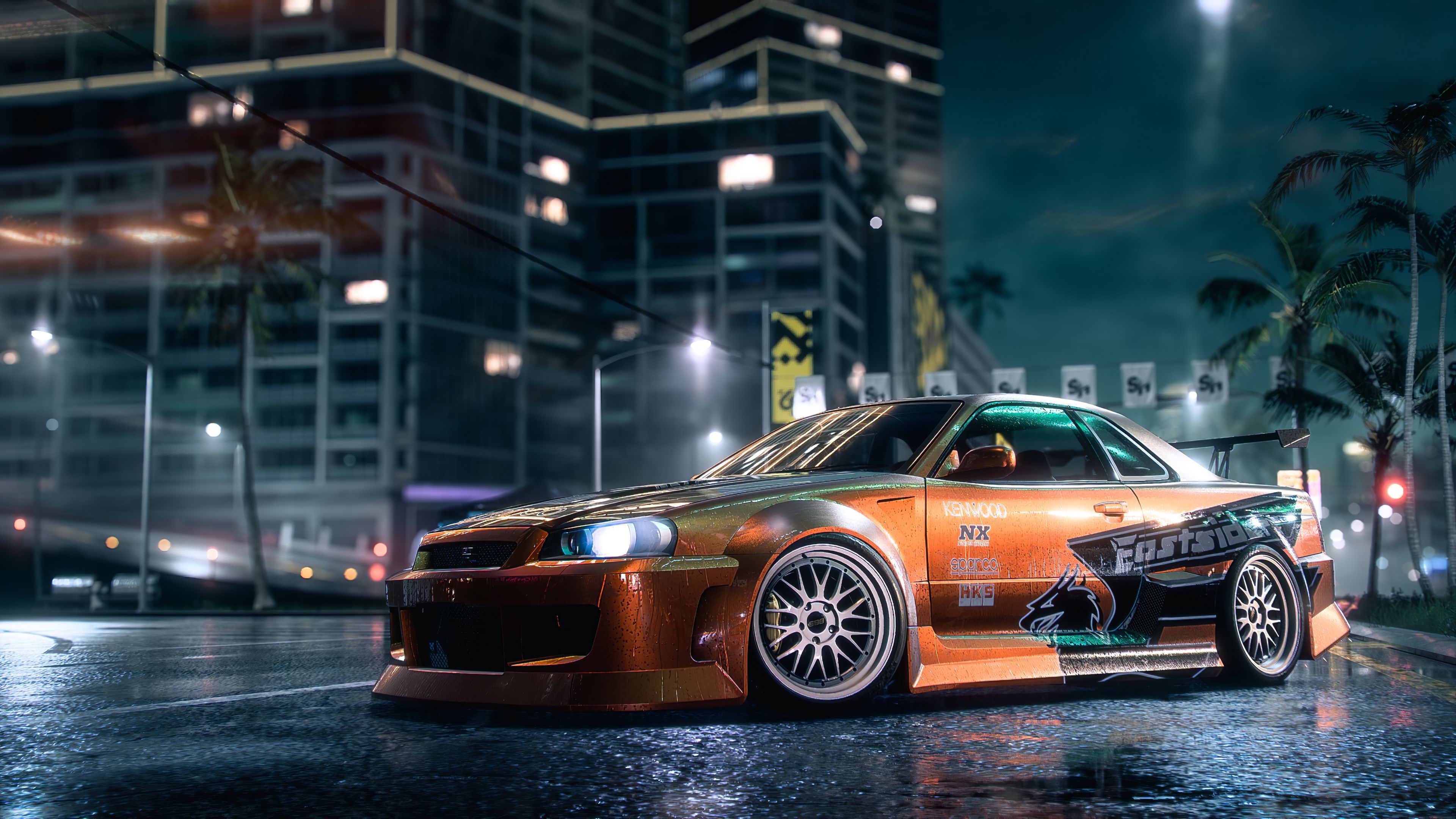 Nissan Skyline GTR Wallpaper 4K
