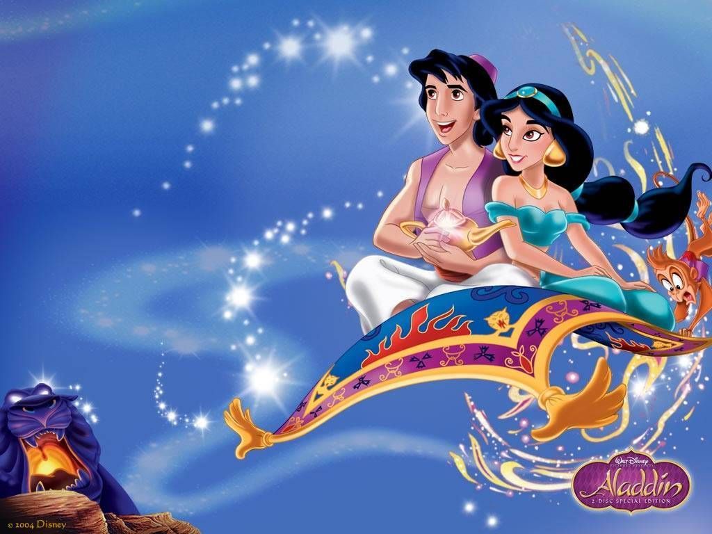 Aladdin And Jasmine Wallpapers Wallpaper Cave