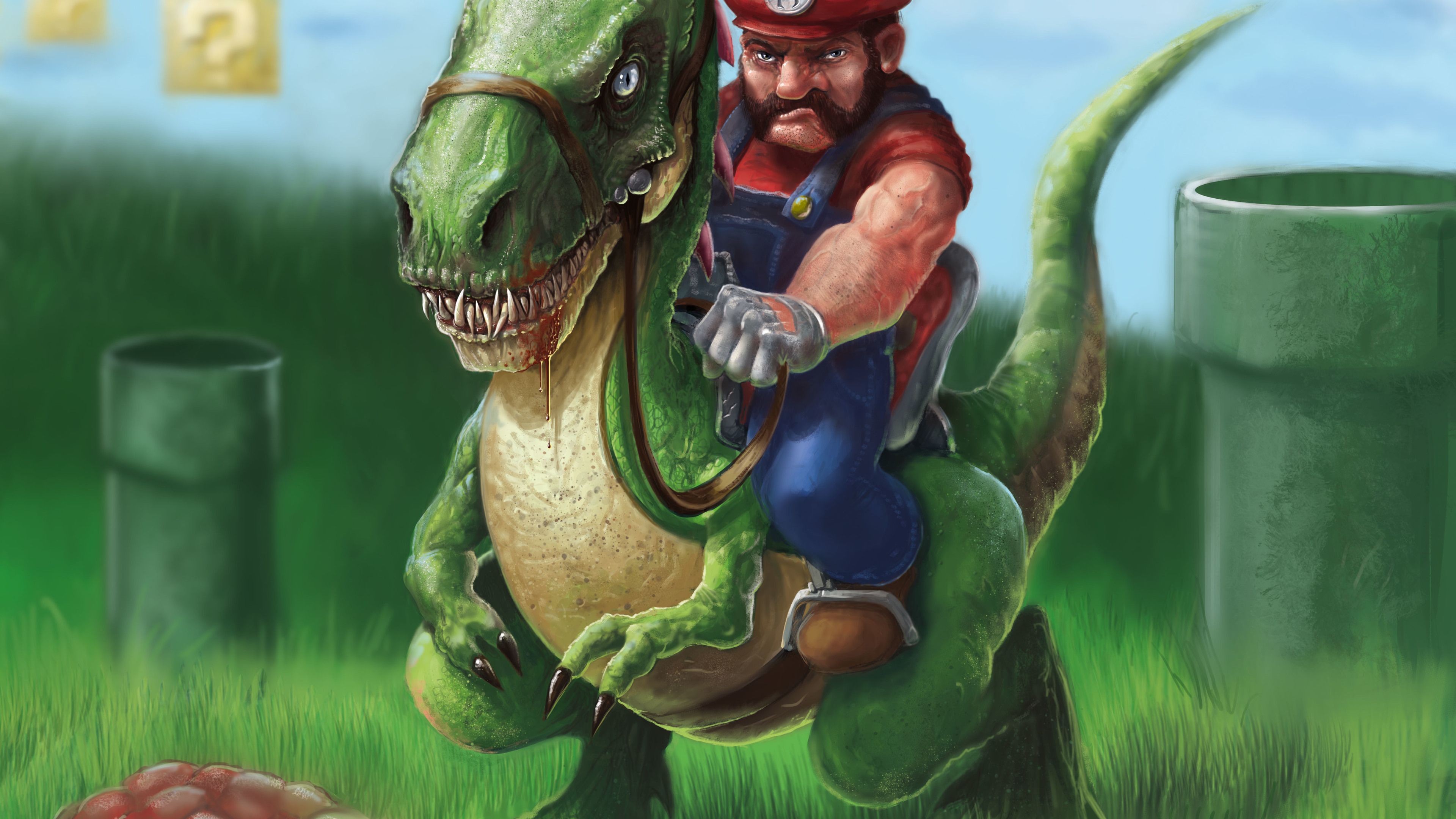 4k Mario Wallpapers Wallpaper Cave