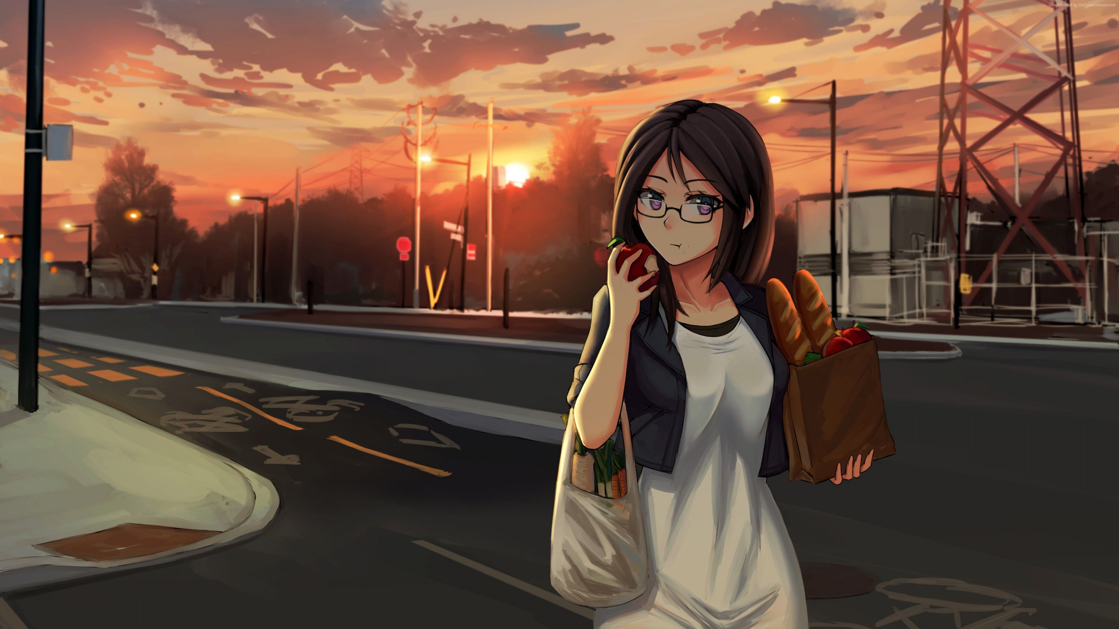 Girl Art 4k Wallpapers Wallpaper Cave