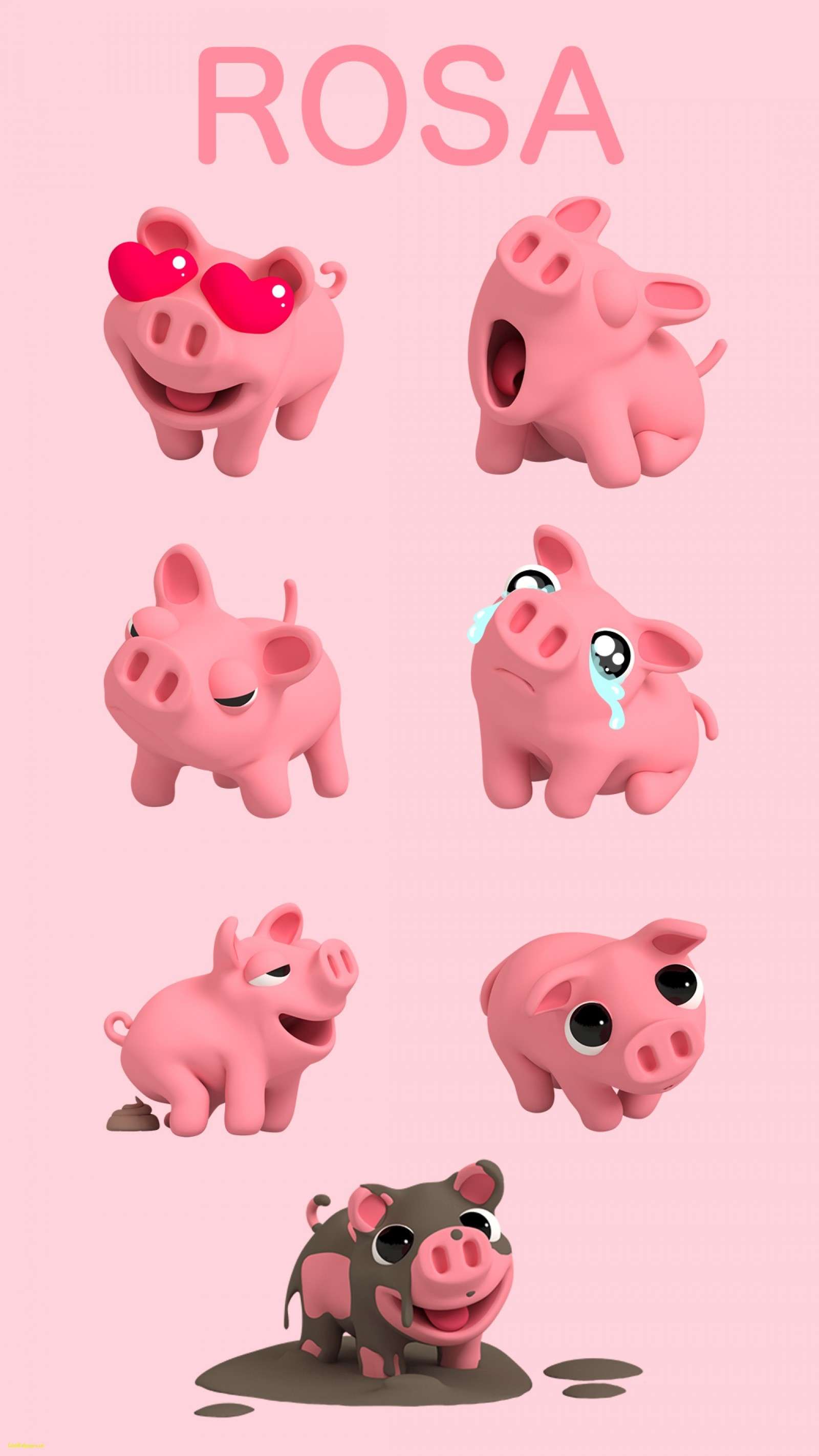 Pink Pig Wallpapers Wallpaper Cave