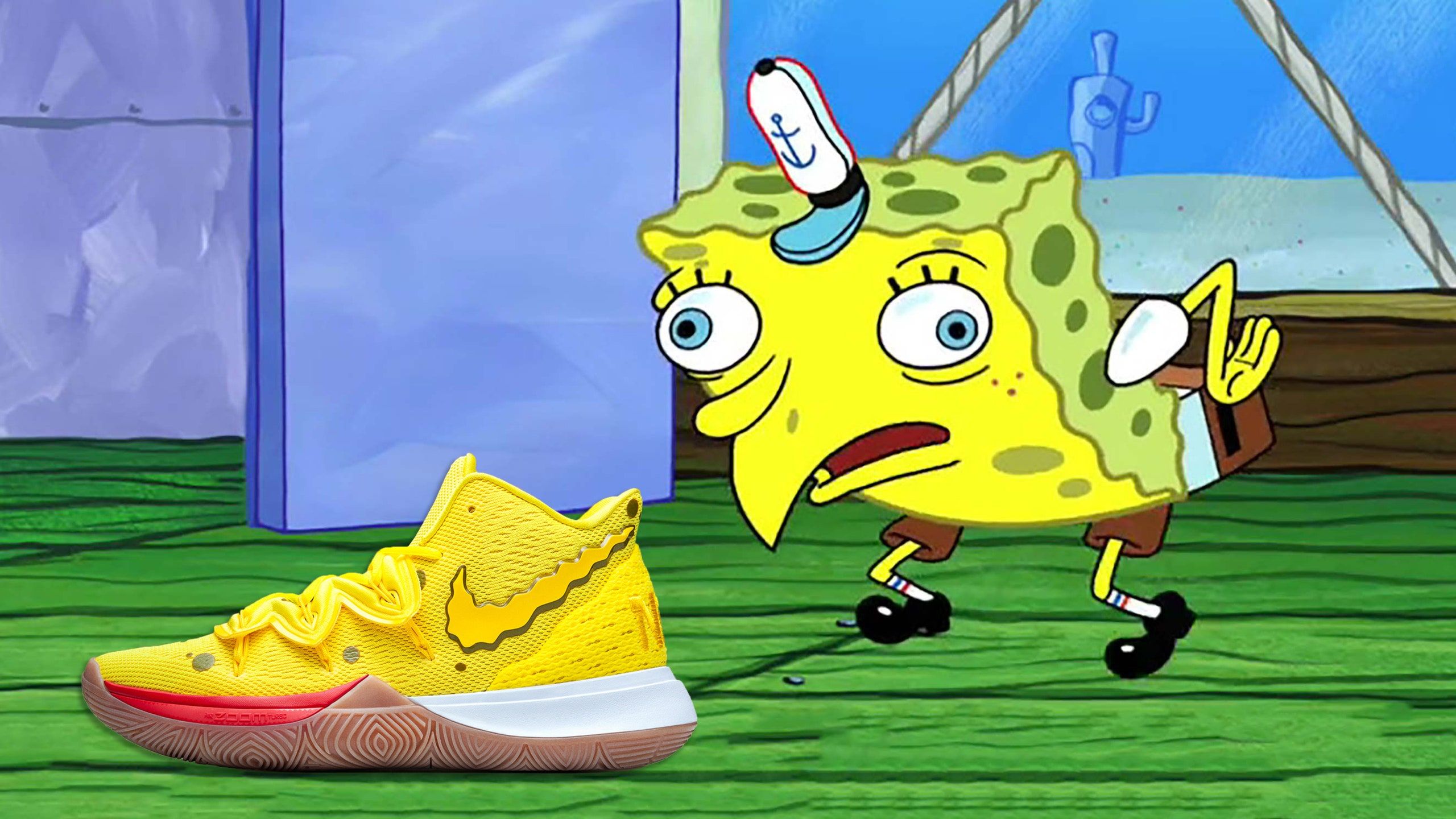 Spongebob Nike Wallpapers Wallpaper Cave