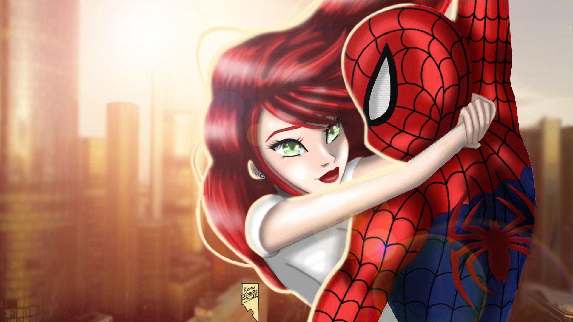 SpiderMan And MJ Wallpapers Wallpaper Cave