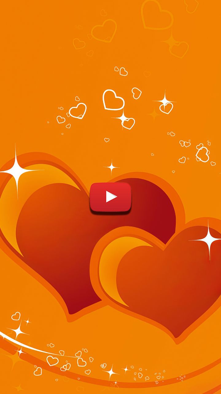 Heart Orange Wallpapers Wallpaper Cave