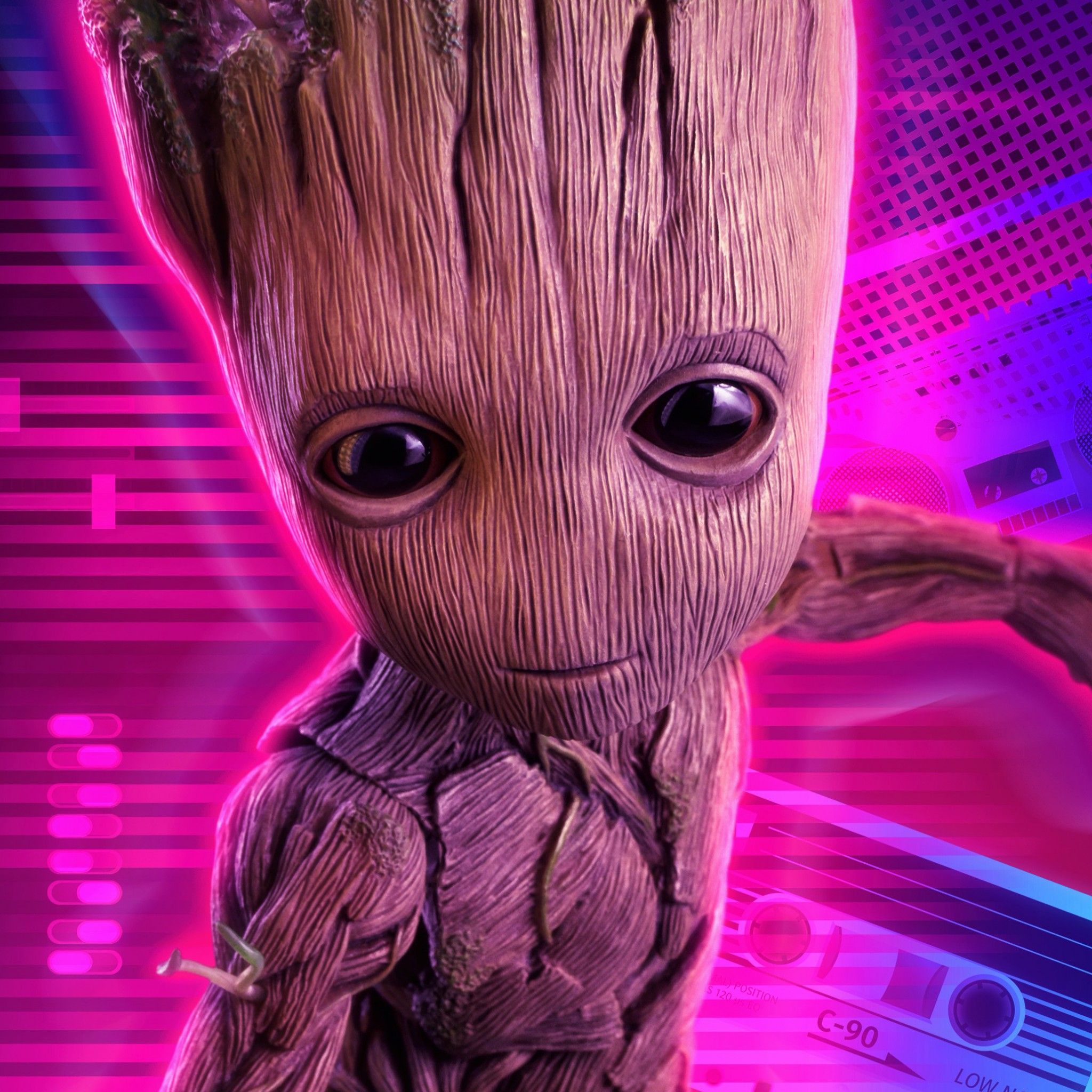 Groot 4k Desktop Wallpapers Wallpaper Cave