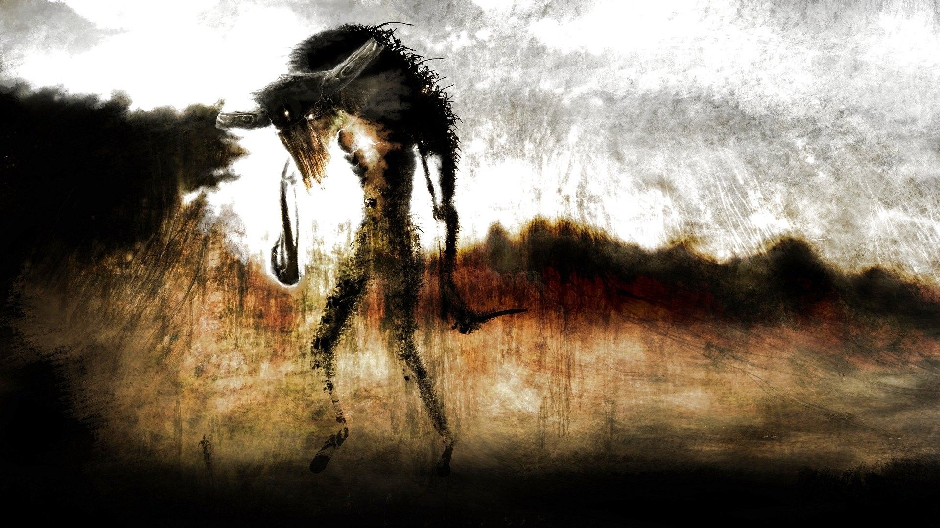 Horror Drawings Wallpapers Wallpaper Cave