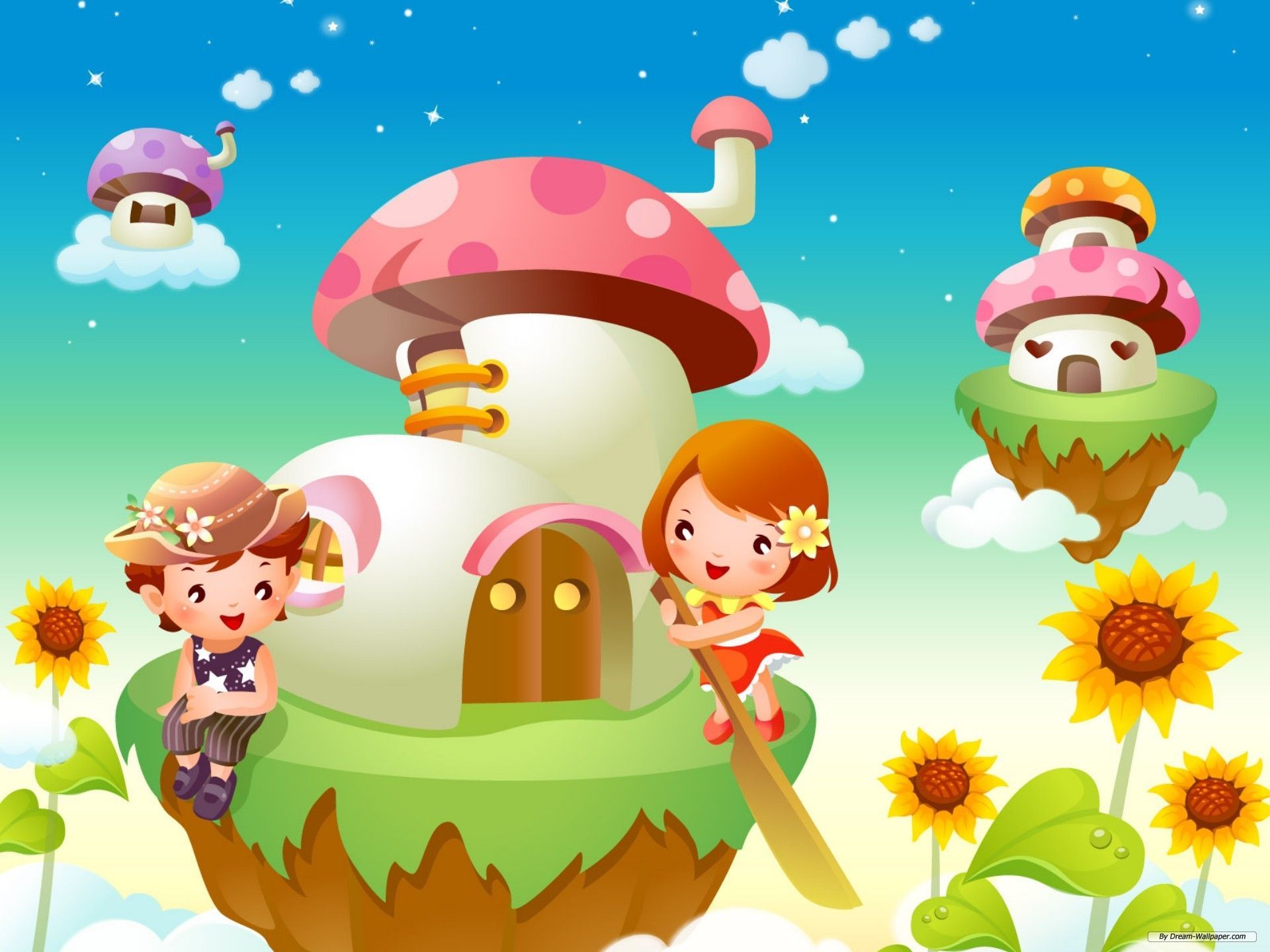 Colorful Cartoon Wallpapers Wallpaper Cave