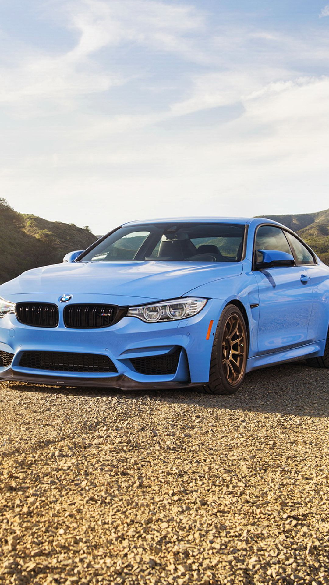 Bmw M4 Blue Wallpaper