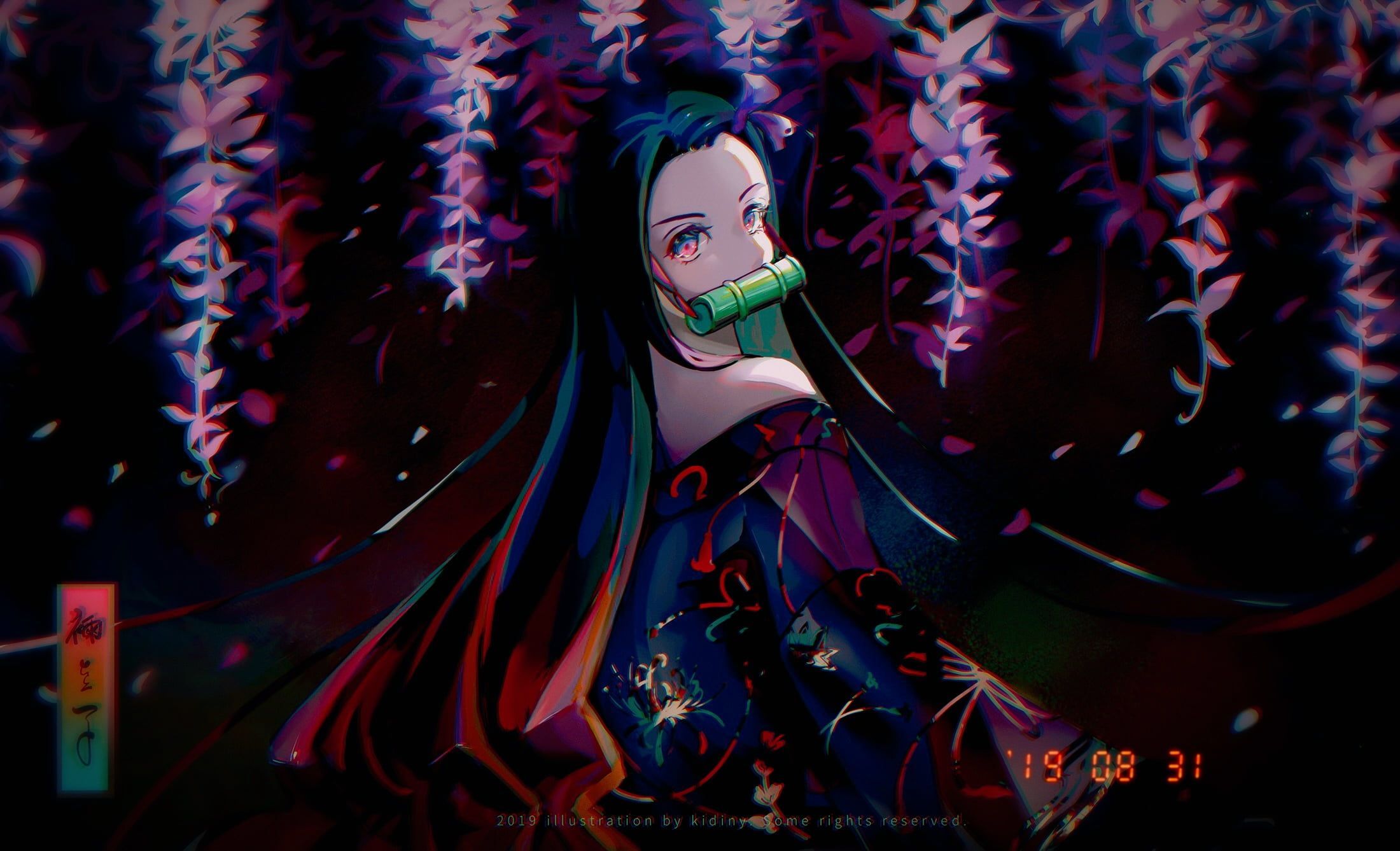 Pink And Black Anime Wallpapers Wallpaper Cave