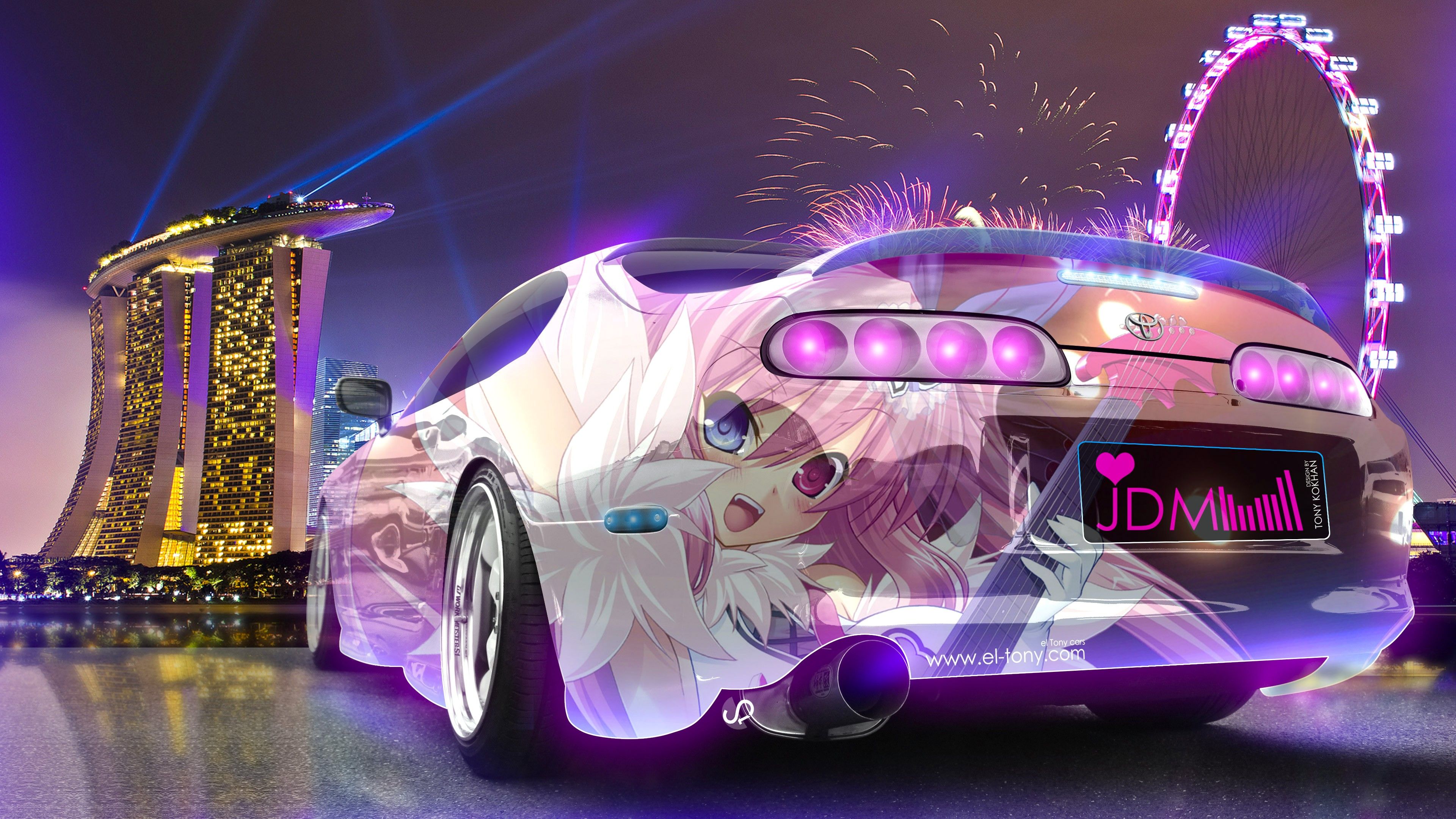 Anime And Cars Wallpapers Wallpaper Cave
