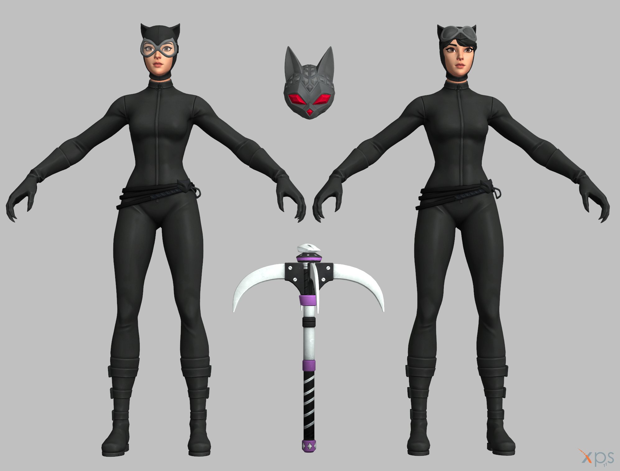 Catwoman Comic Book Outfit Fortnite Wallpapers Wallpaper Cave
