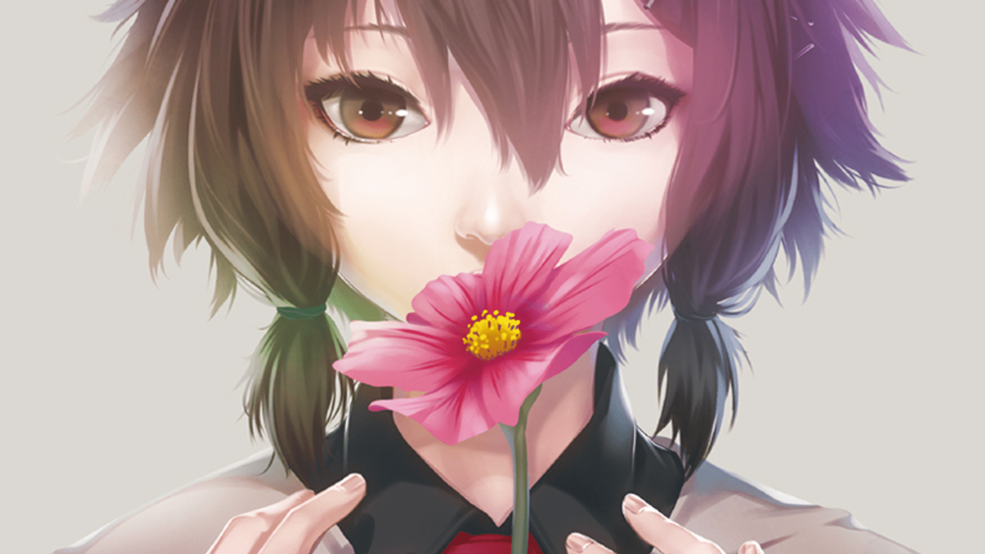 Anime Flower Girl Wallpapers Wallpaper Cave