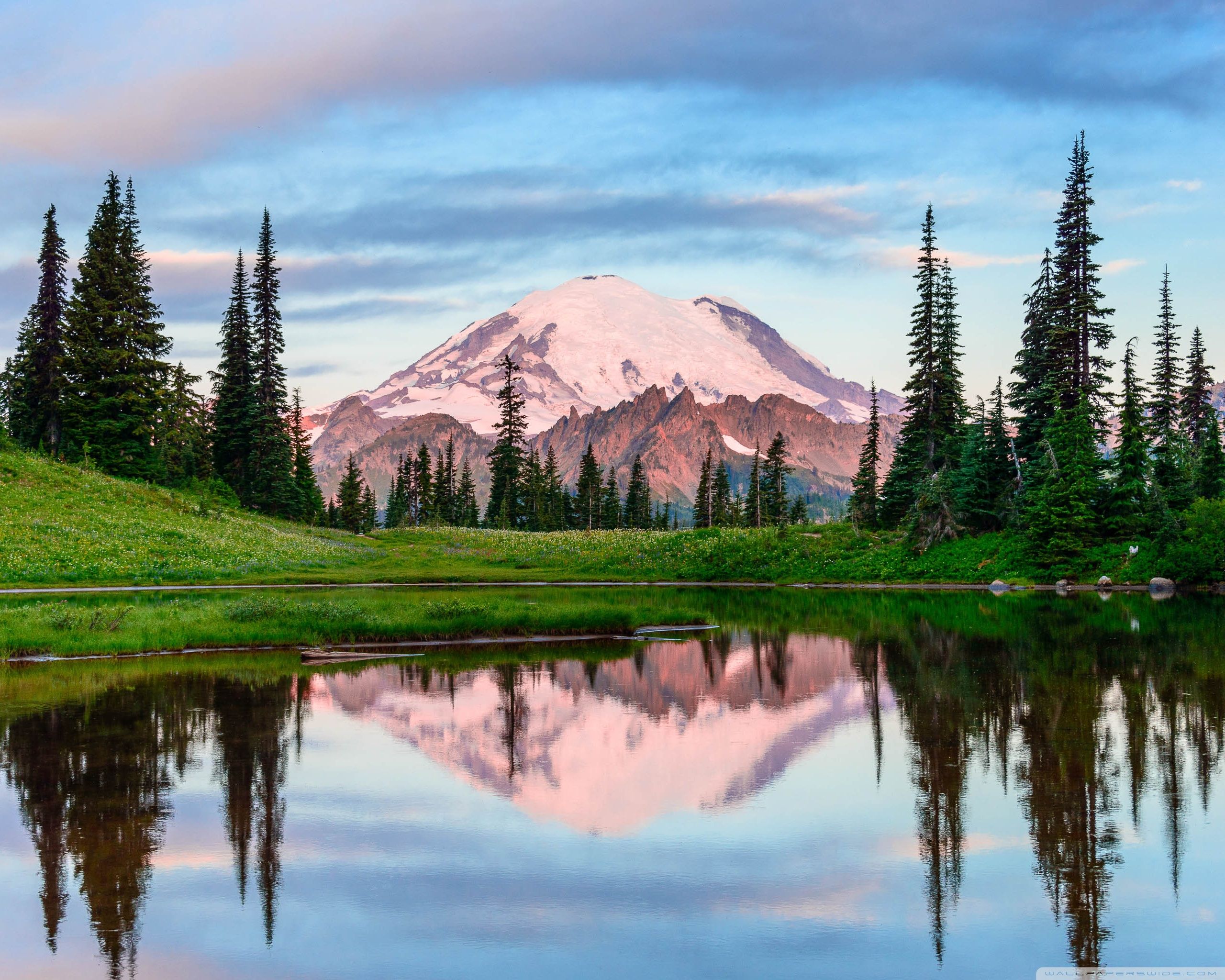 Mountain Lake Summer Wallpapers Wallpaper Cave