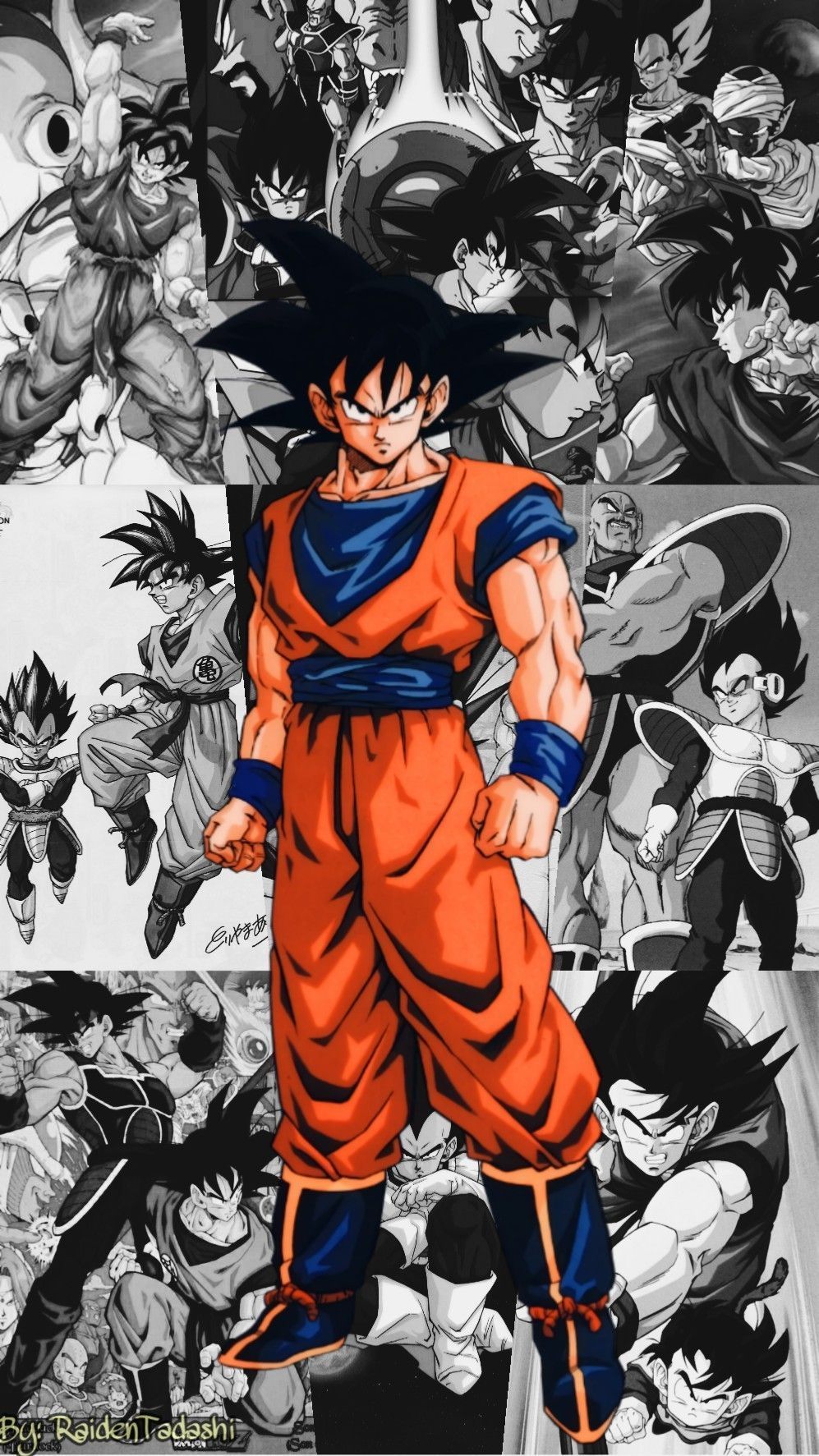 Goku Manga Wallpapers Wallpaper Cave