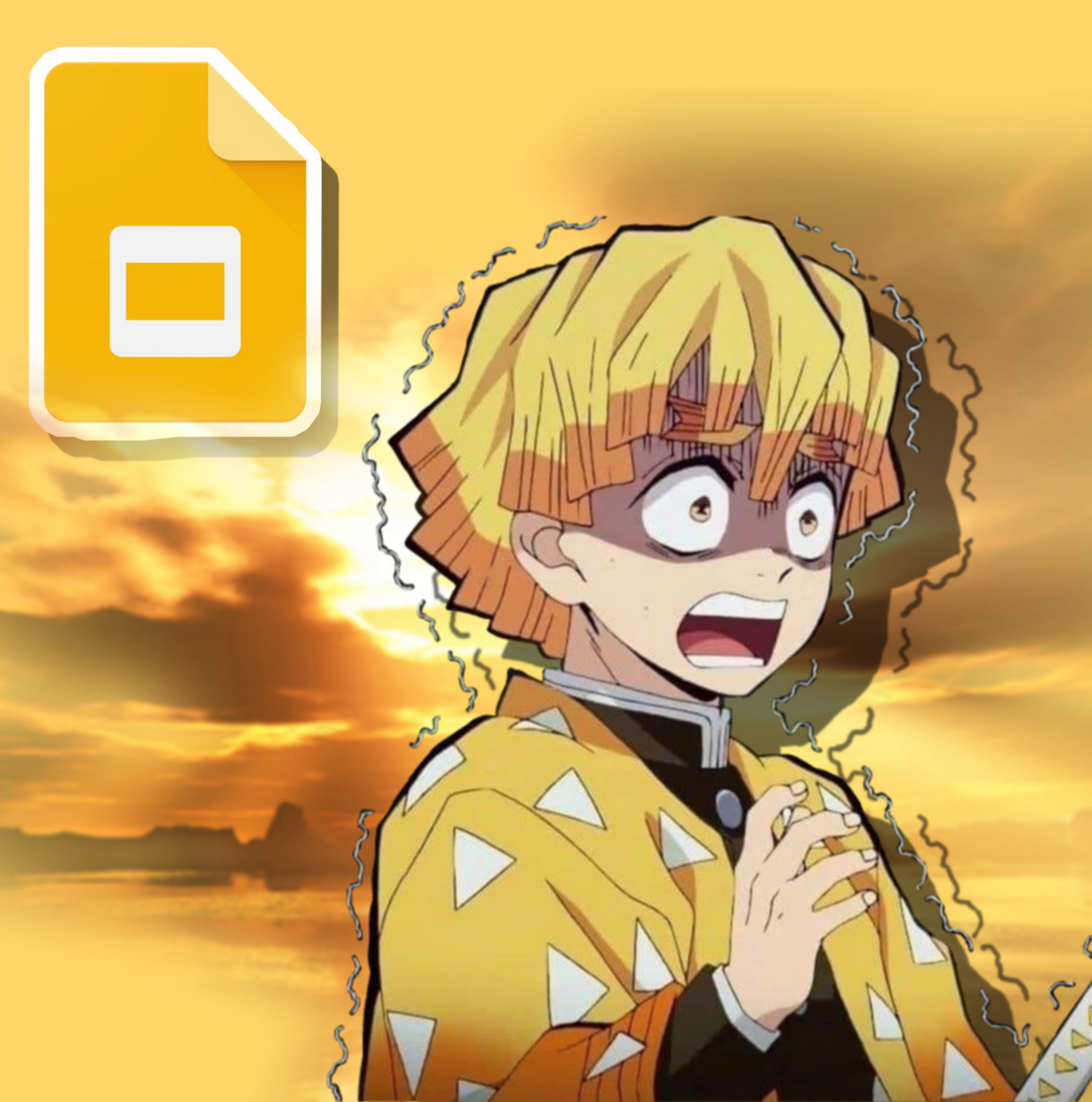 Zenitsu Agatsuma Icon Wallpapers Wallpaper Cave