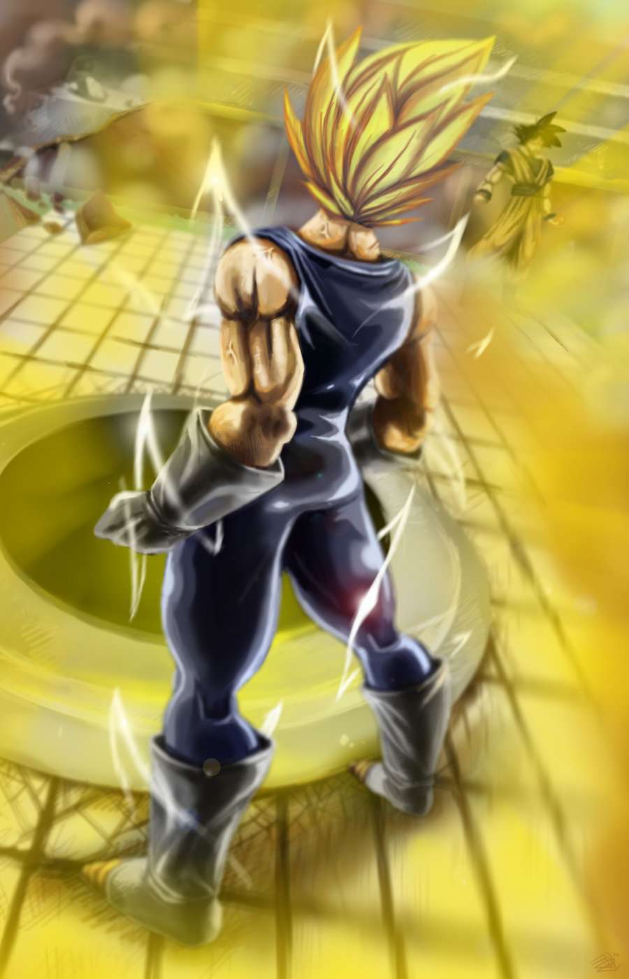 Vegeta SSJ2 Wallpapers Wallpaper Cave