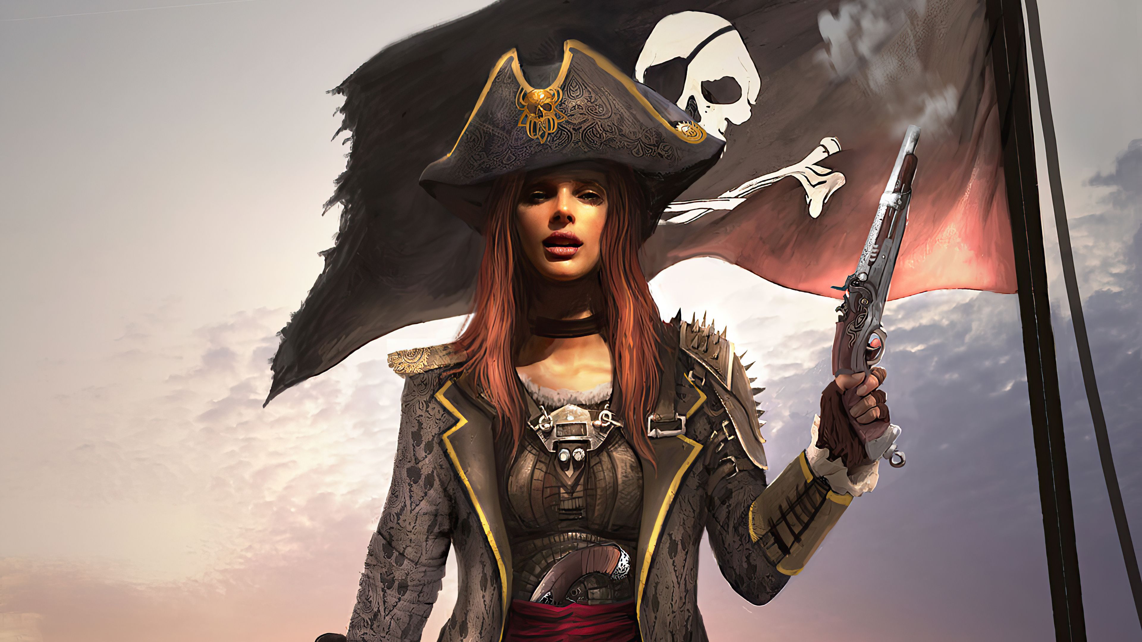 Female Pirate Wallpapers Wallpaper Cave