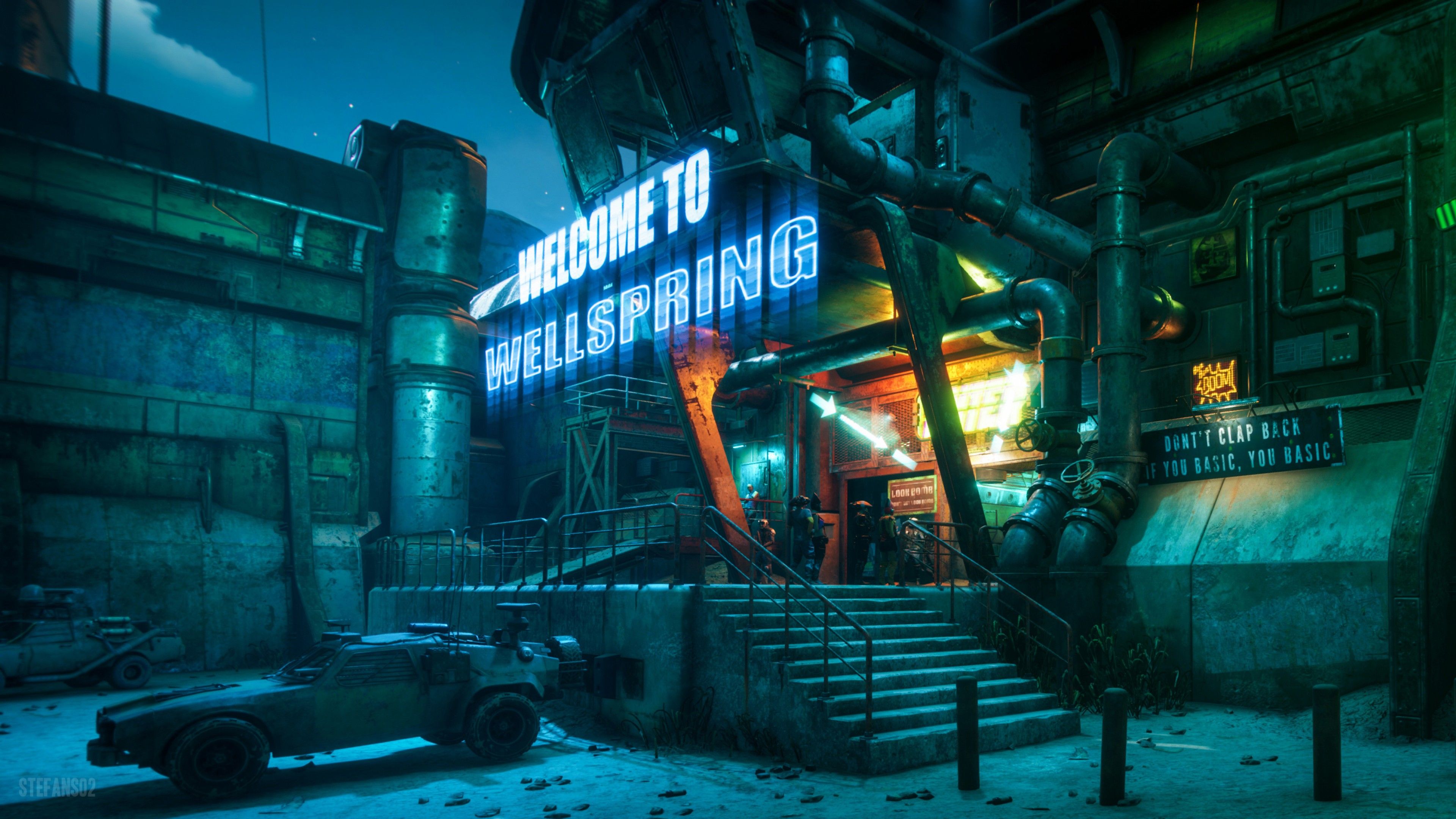 Neon 4k Game Wallpapers Wallpaper Cave