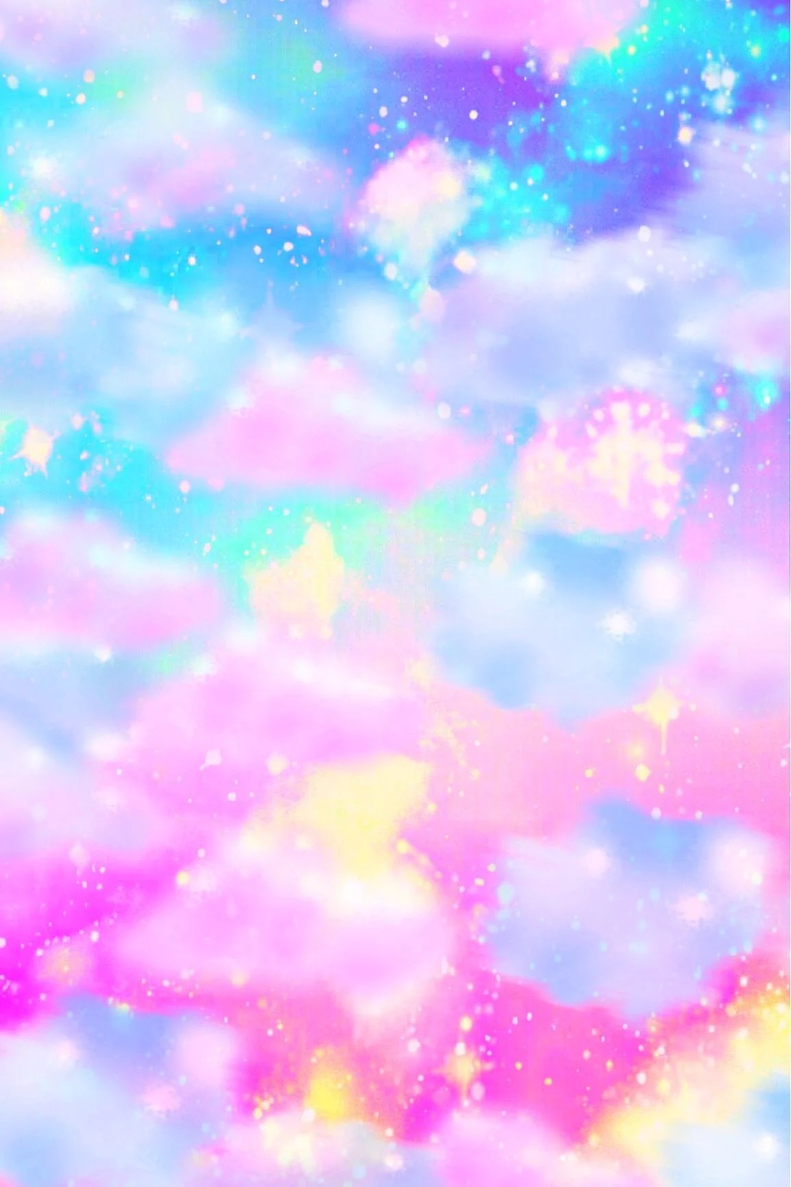 Cotton Candy Cloud Background