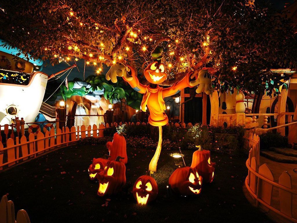 Halloween Garden Wallpapers Wallpaper Cave