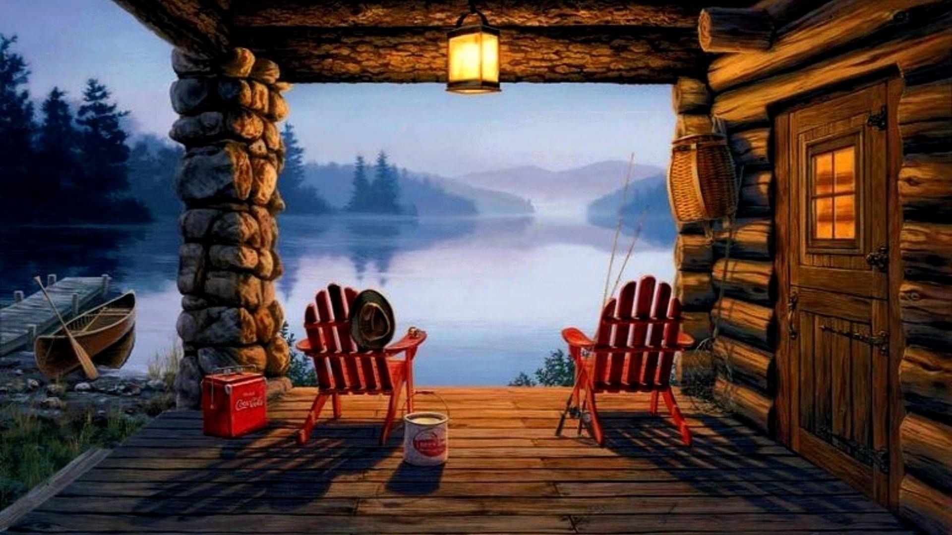 Cabin Inside Wallpapers Wallpaper Cave